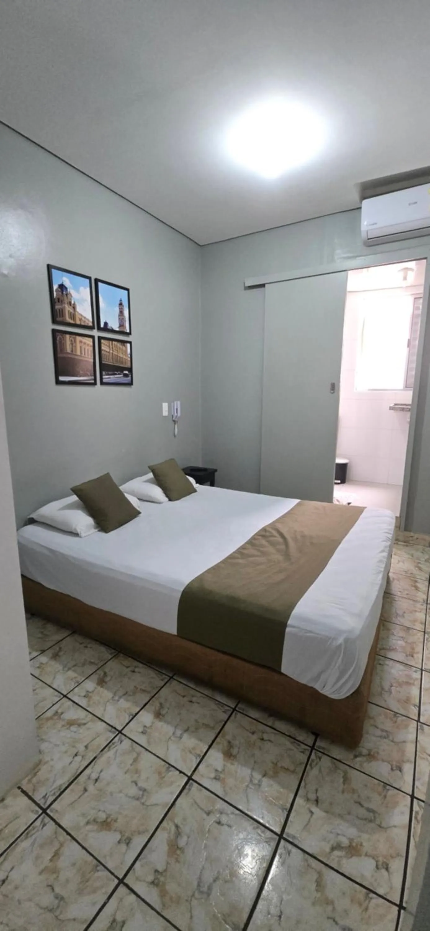 Bed in Hotel Dona Lú