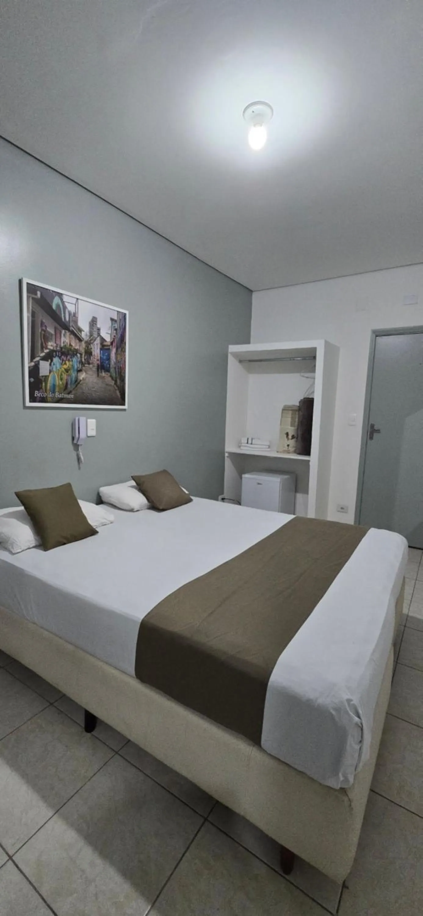 Bed in Hotel Dona Lú