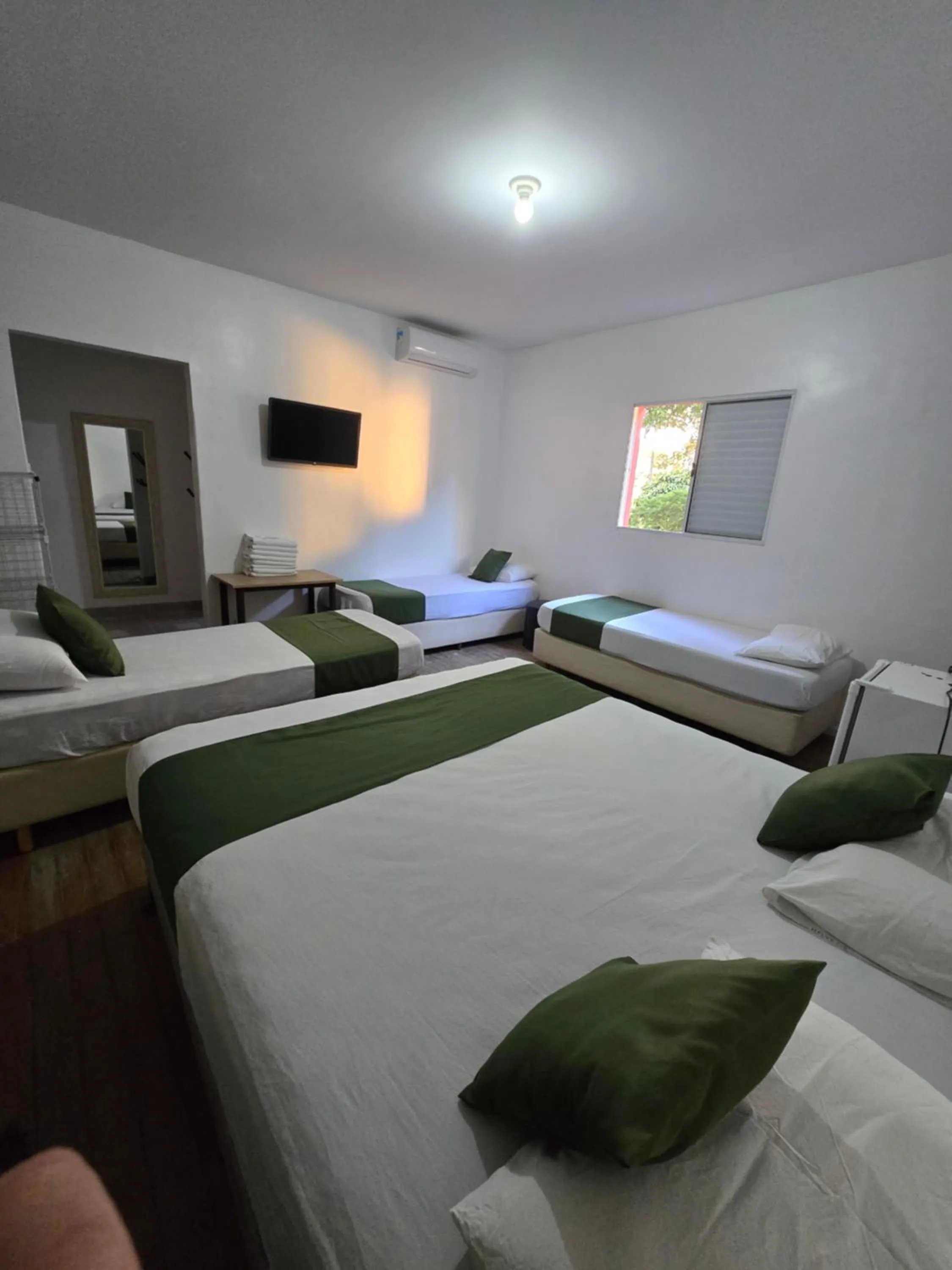 Bed in Hotel Dona Lú