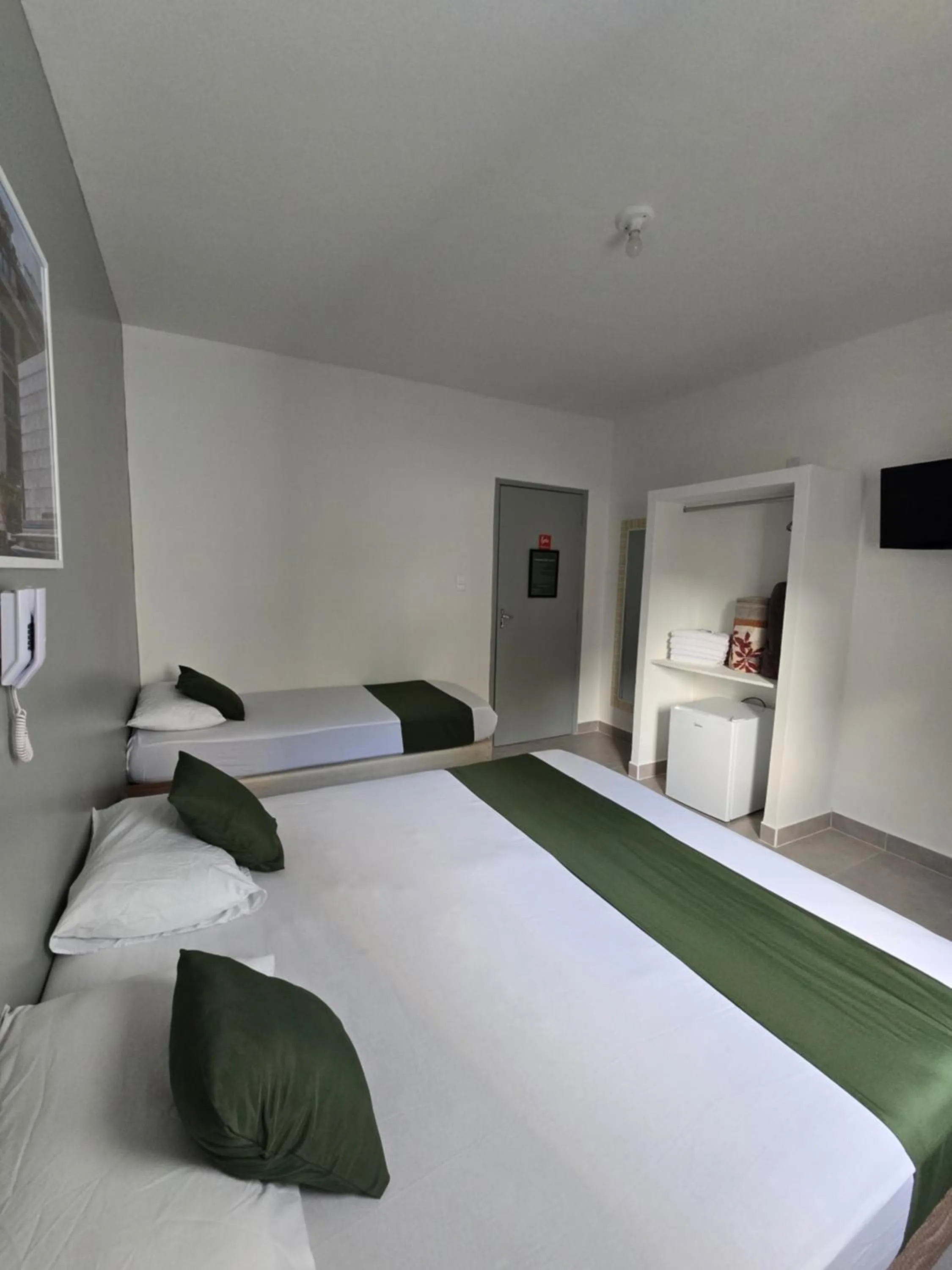 Bed in Hotel Dona Lú