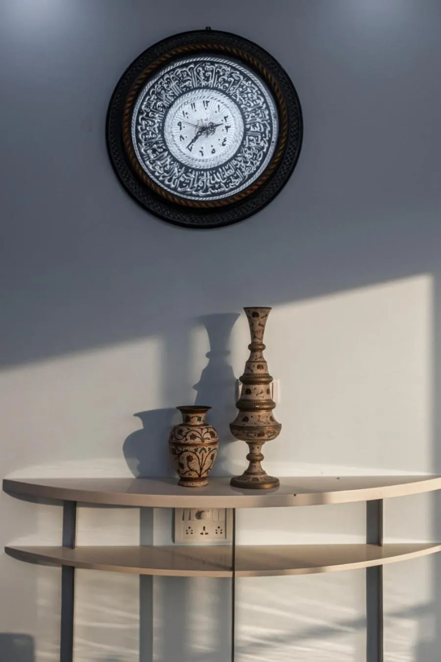 Property building in SaffronStays Aura - 4BR luxury pool villa with gym, BBQ deck, lawns & indoor games near Kihim Beach