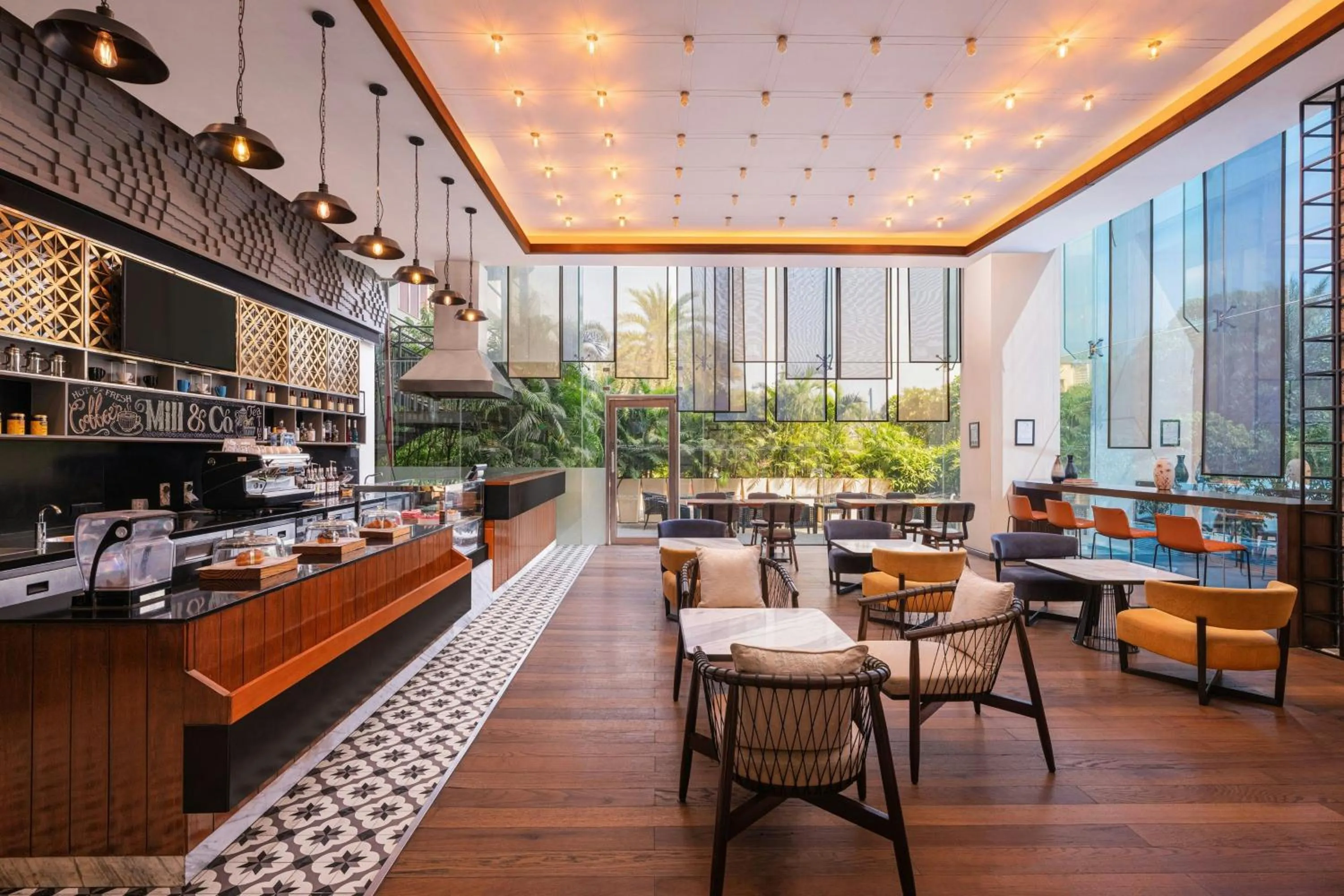 Restaurant/places to eat in Renaissance Ahmedabad Hotel