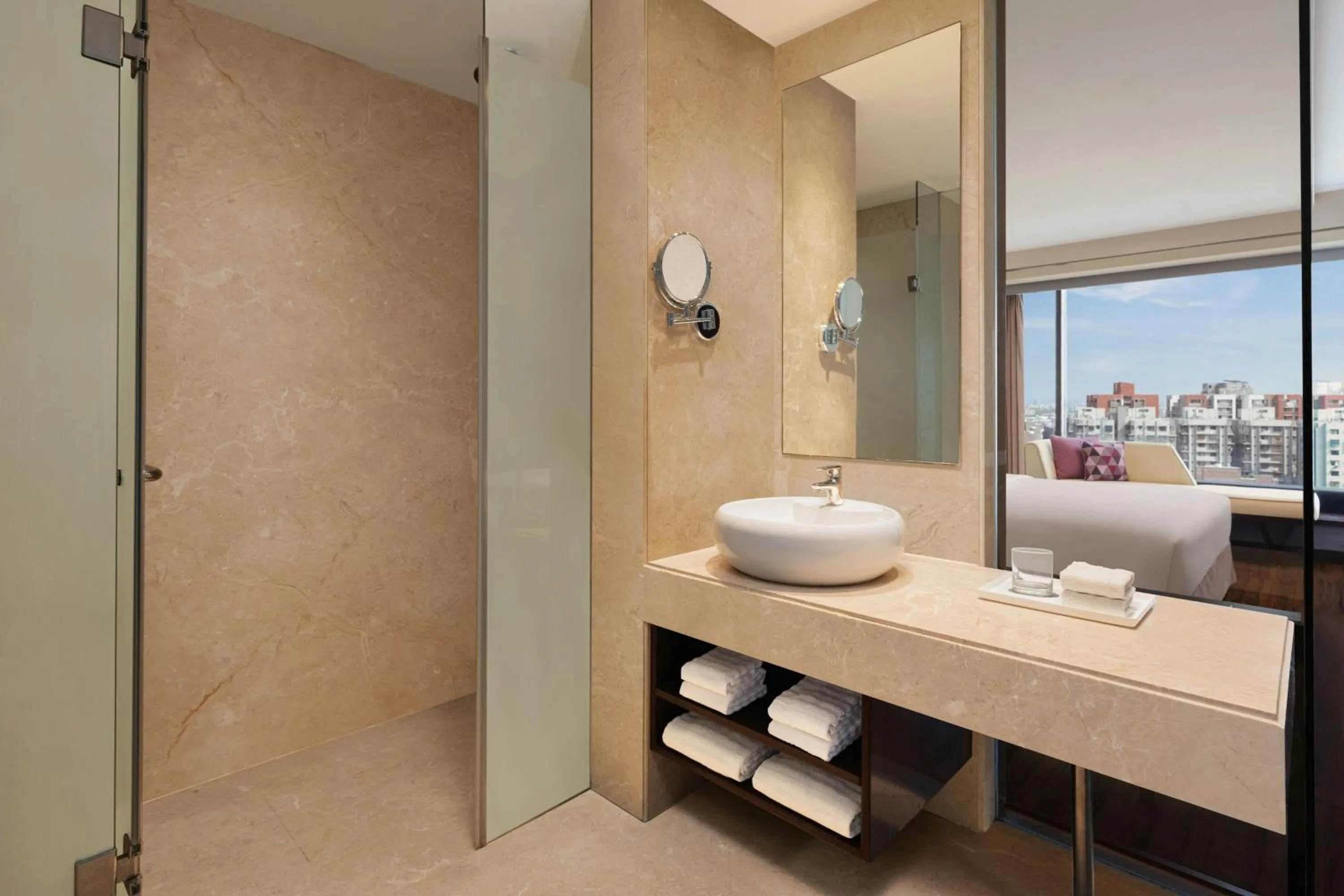 Photo of the whole room in Renaissance Ahmedabad Hotel