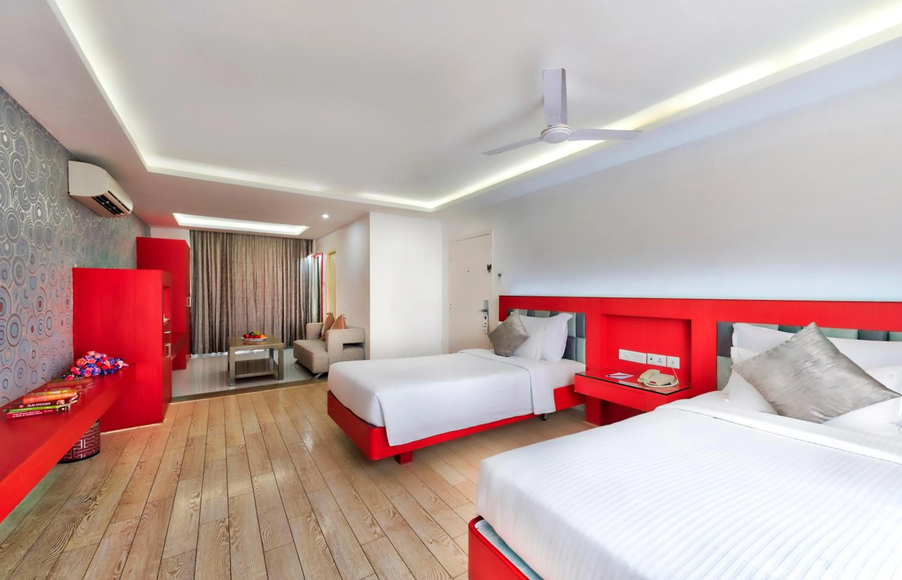 Photo of the whole room, Bed in Grande Bay Resort and Spa Mamallapuram