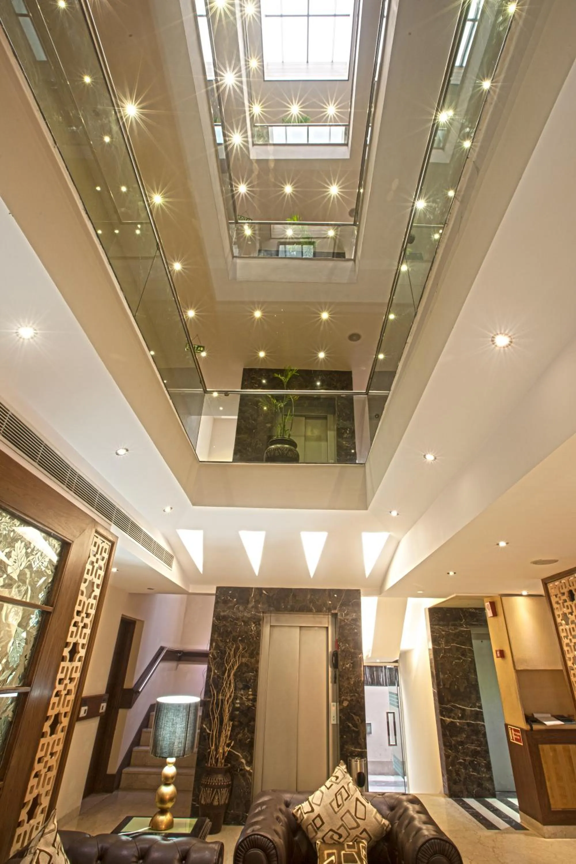 Decorative detail in Hotel Athena