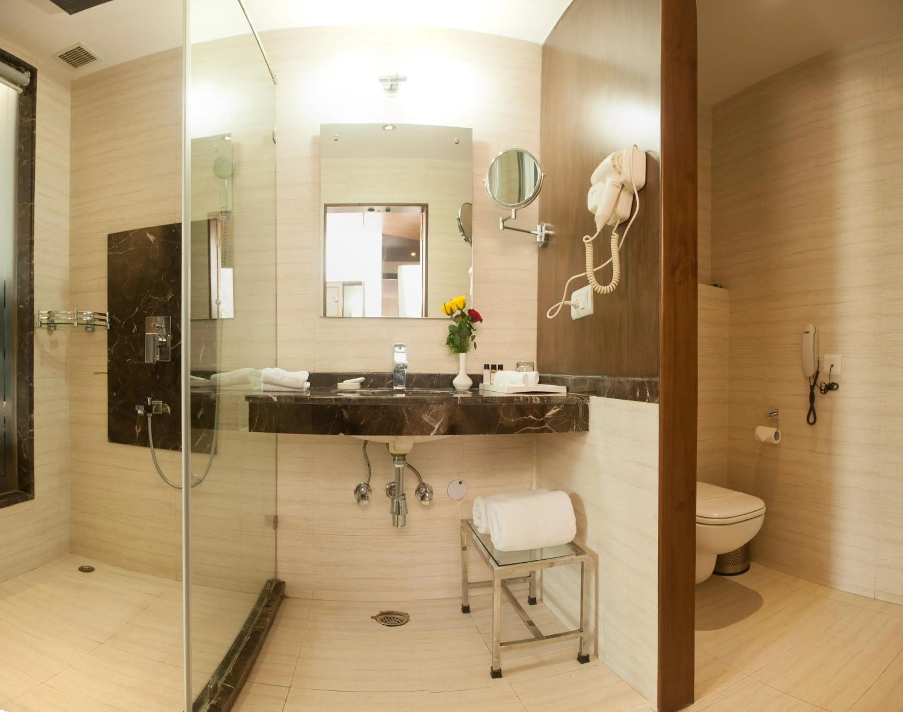 Bathroom in Hotel Athena