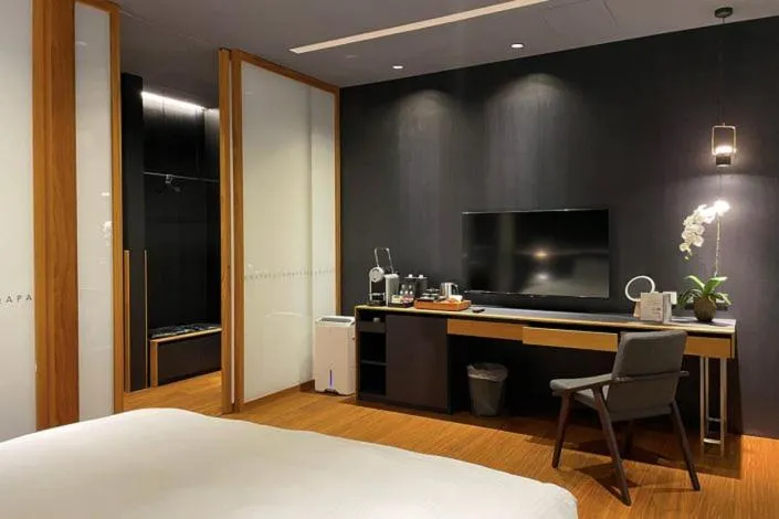 Bed in Onsen Papawaqa