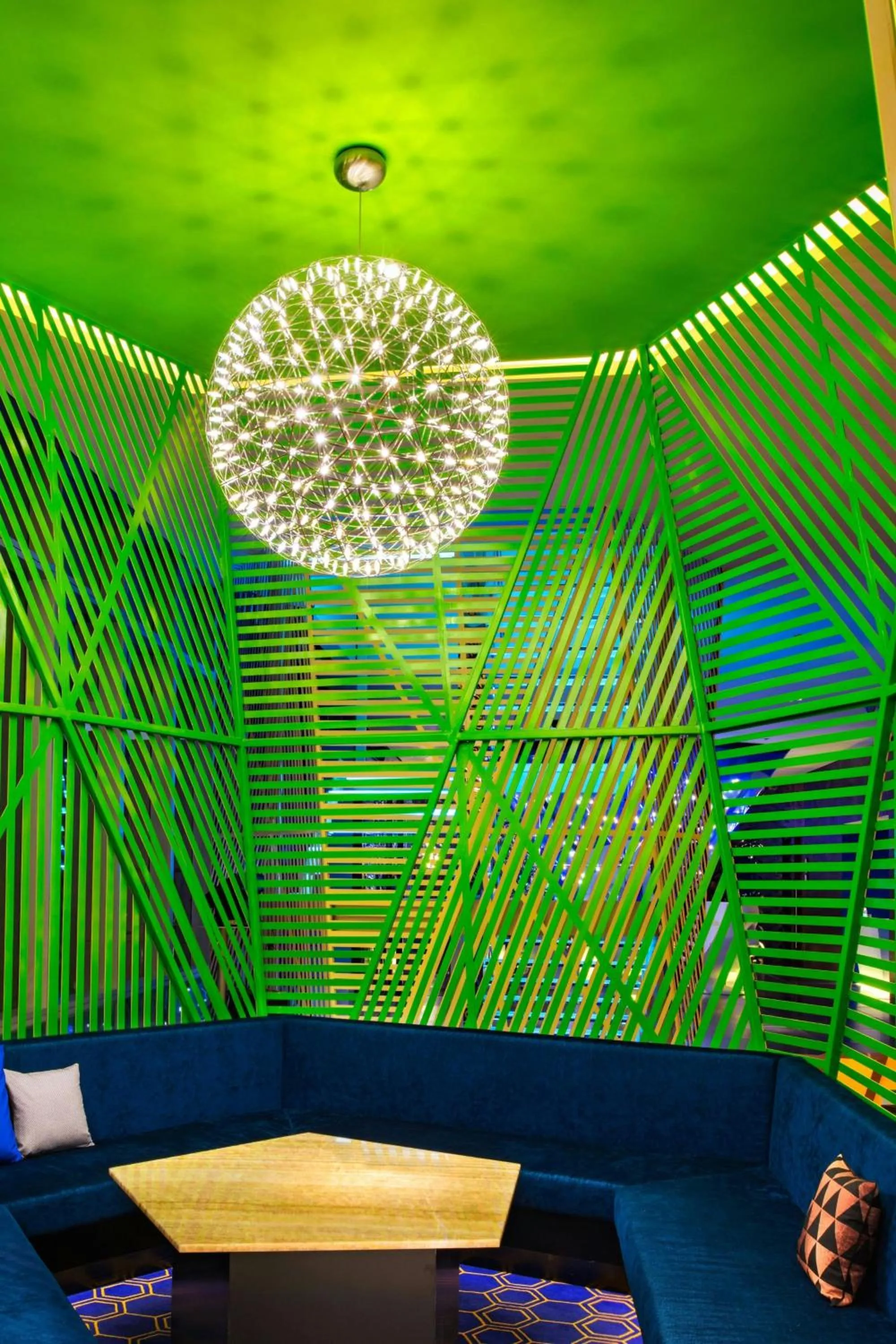 Living room in W Mexico City