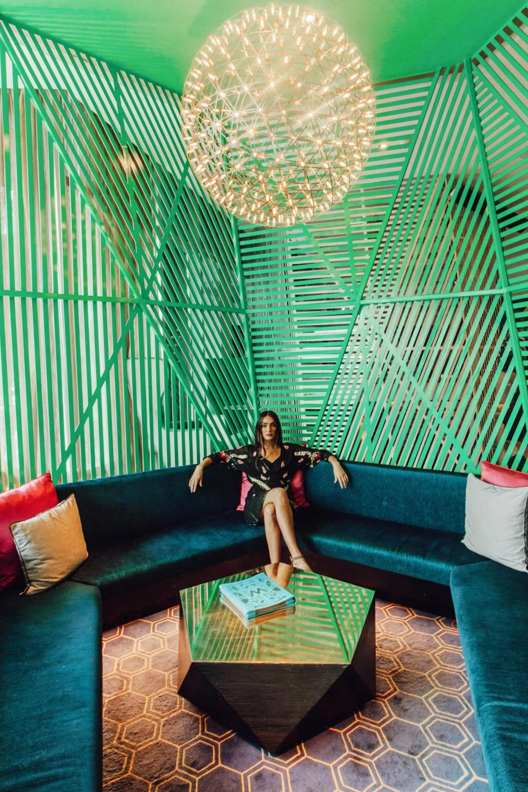 Living room in W Mexico City