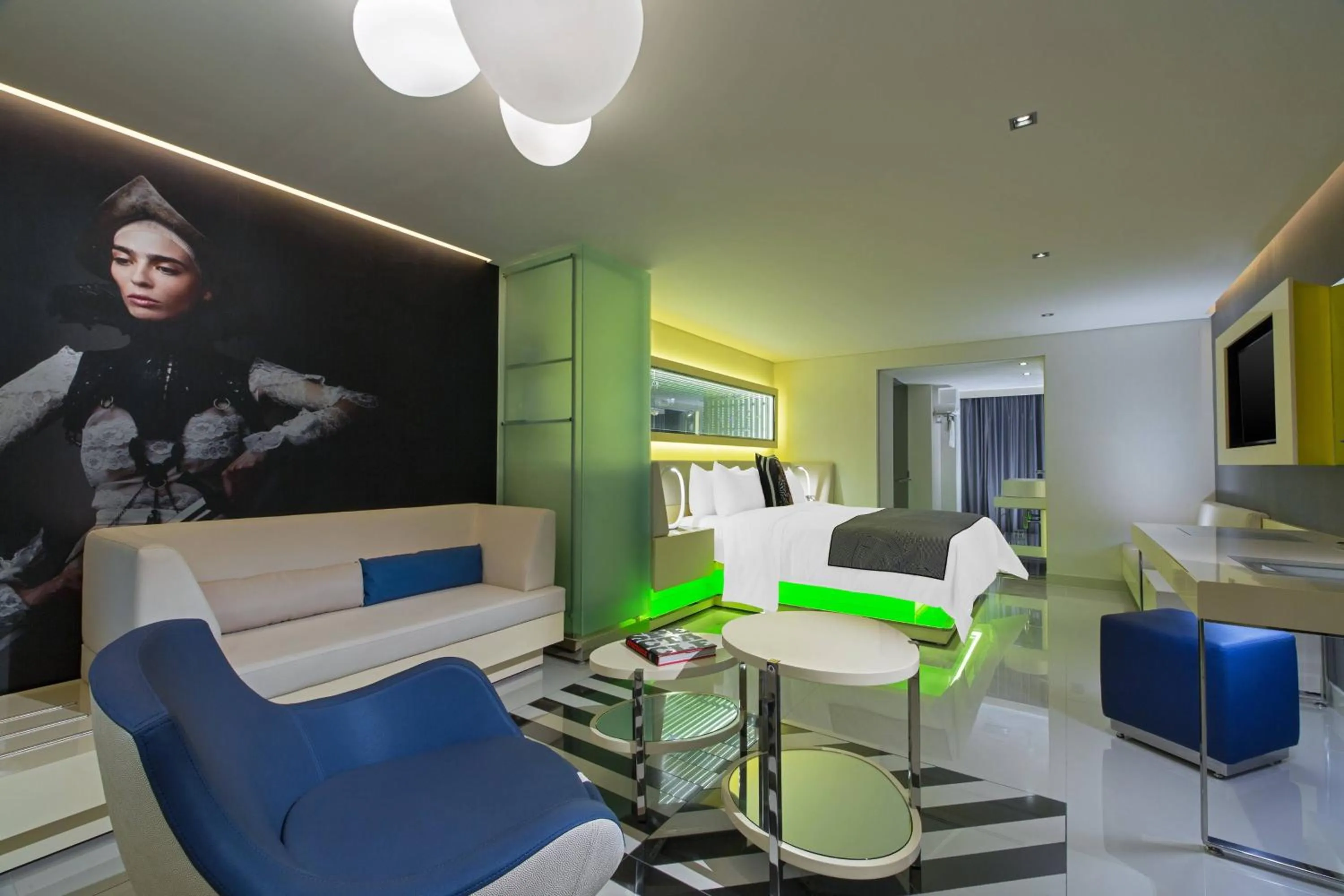 Photo of the whole room in W Mexico City