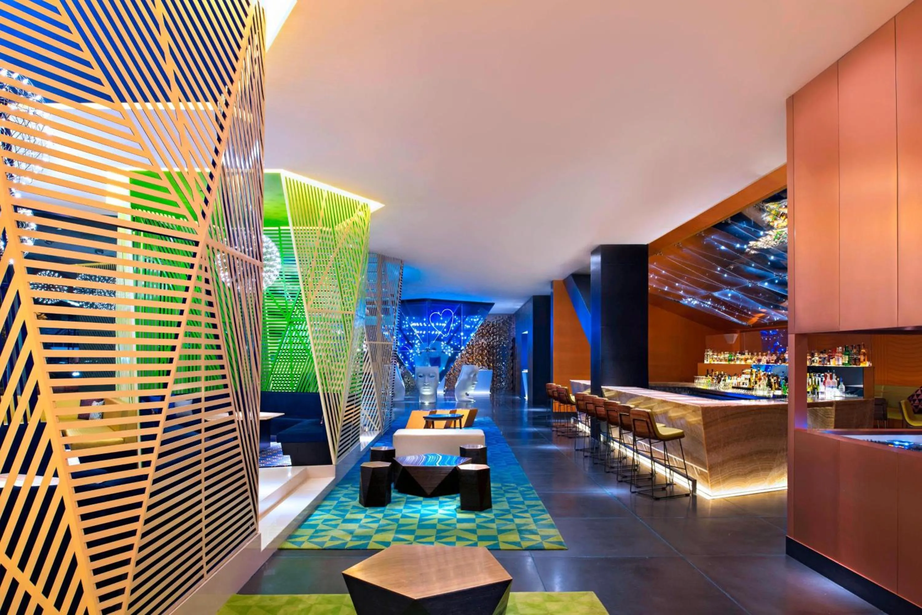 Living room in W Mexico City