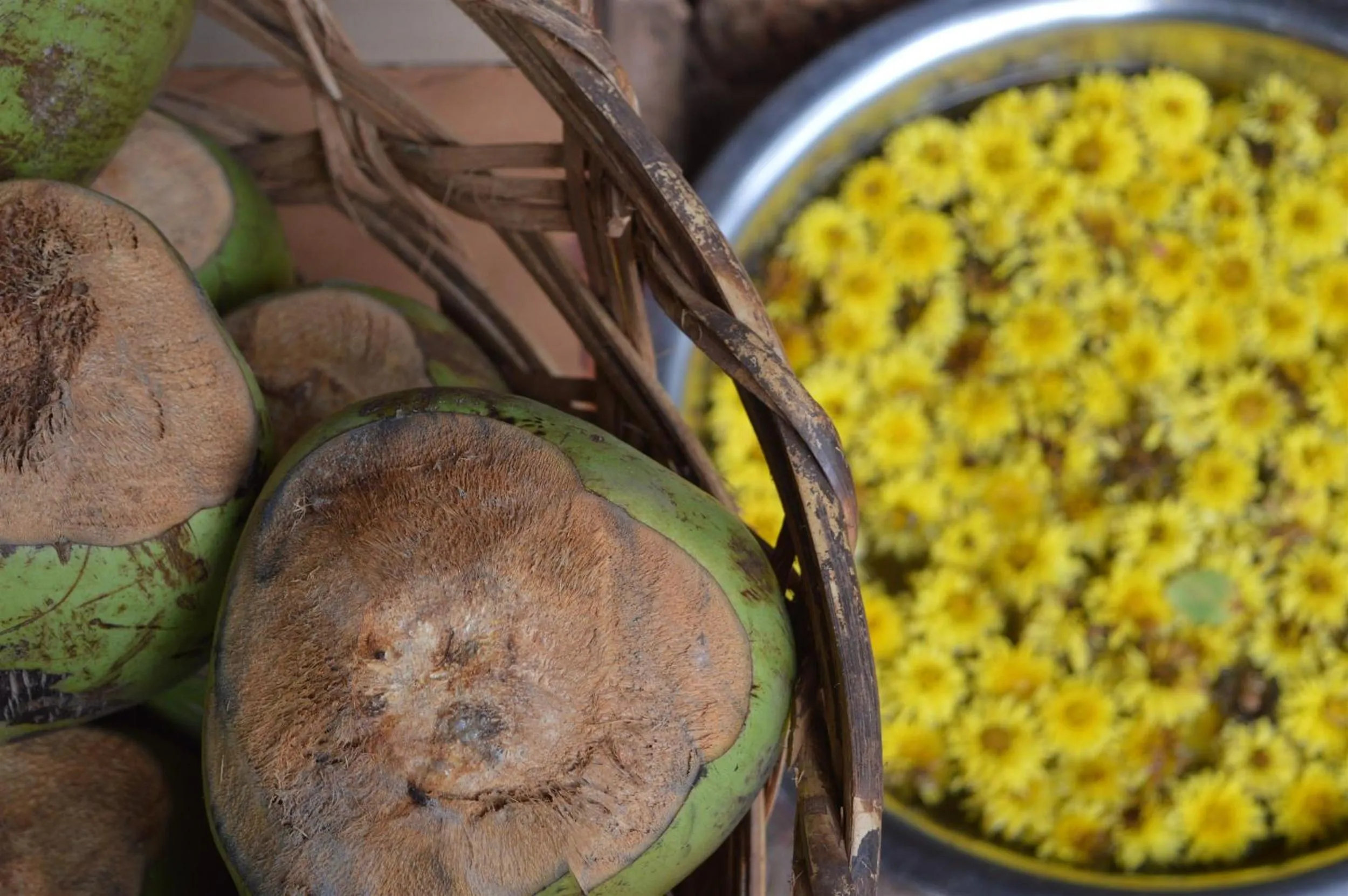 Decorative detail in Namaste Yoga Farm
