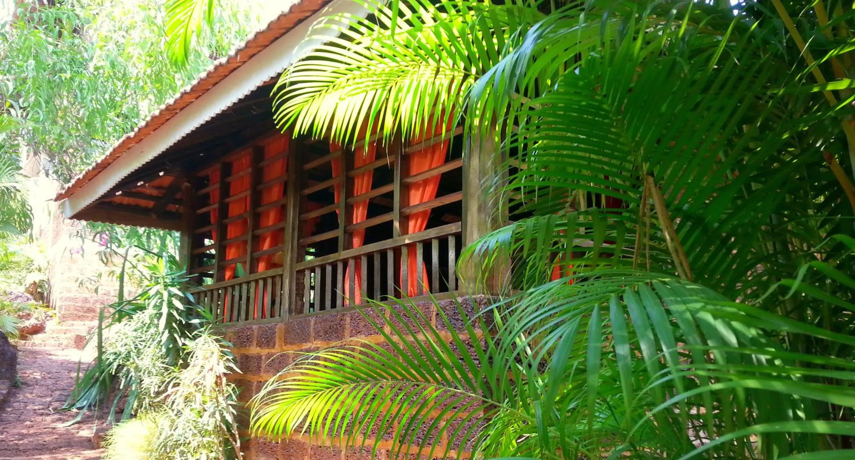 Property building in Namaste Yoga Farm