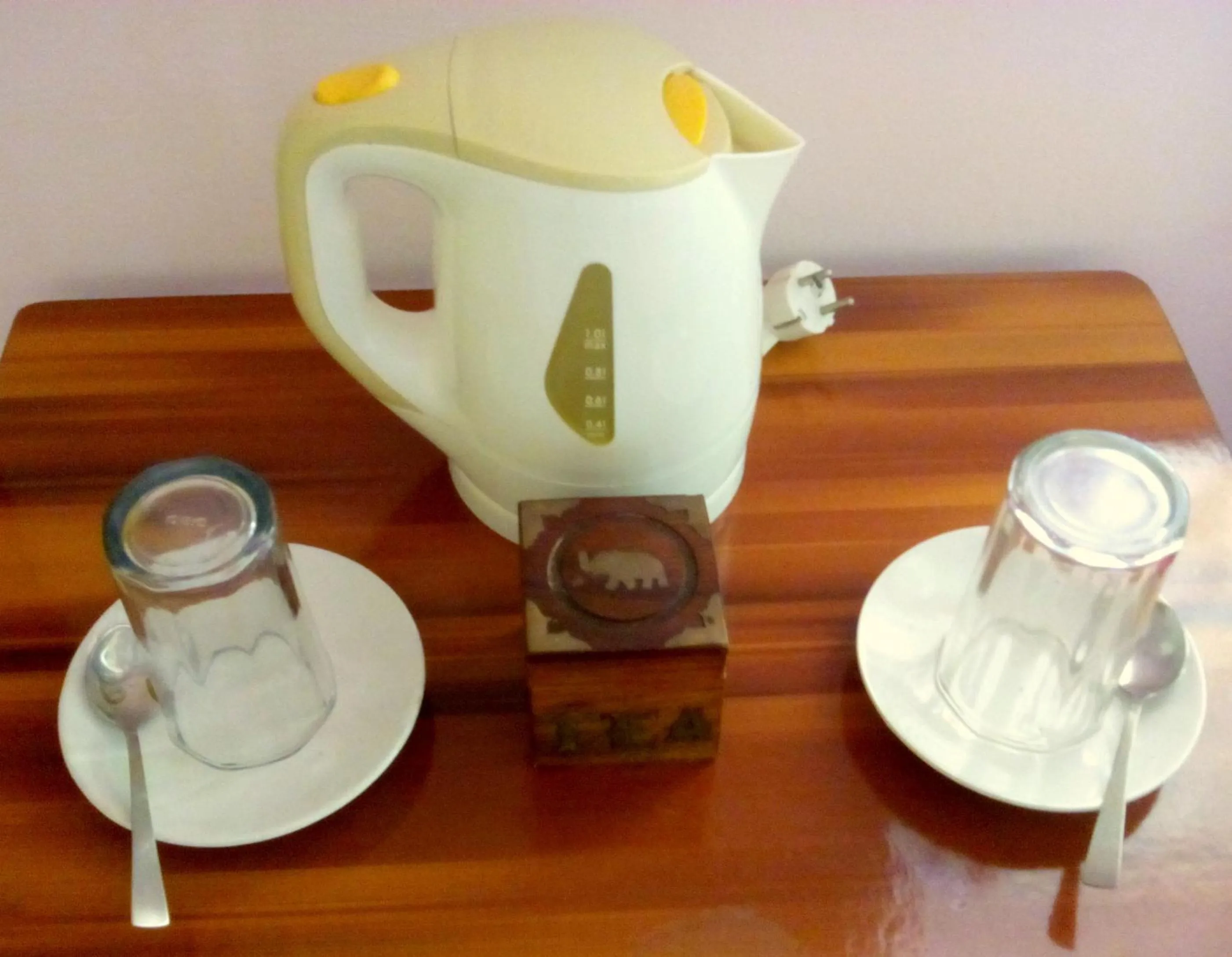 Drinks in Namaste Yoga Farm