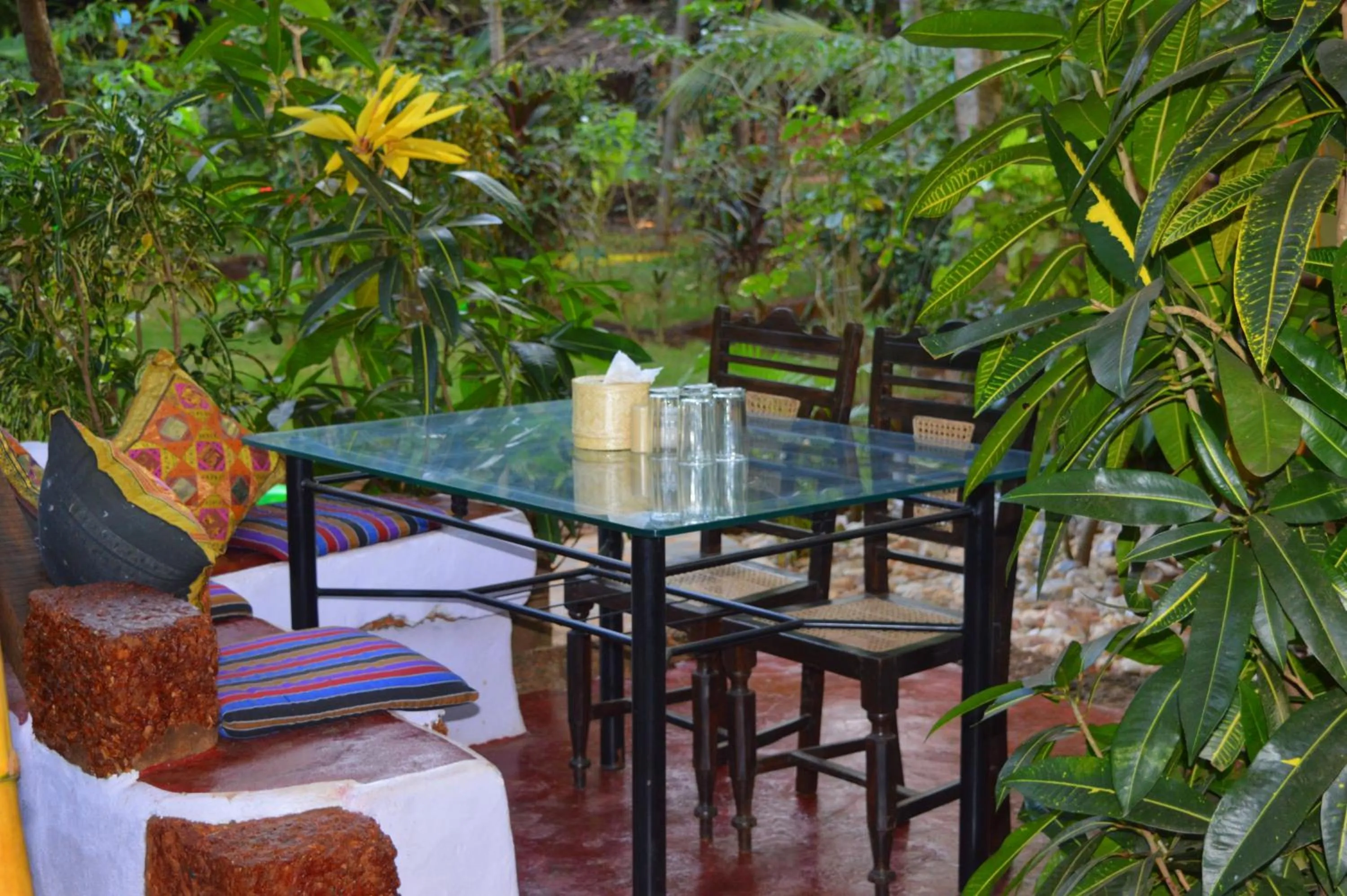 Garden in Namaste Yoga Farm