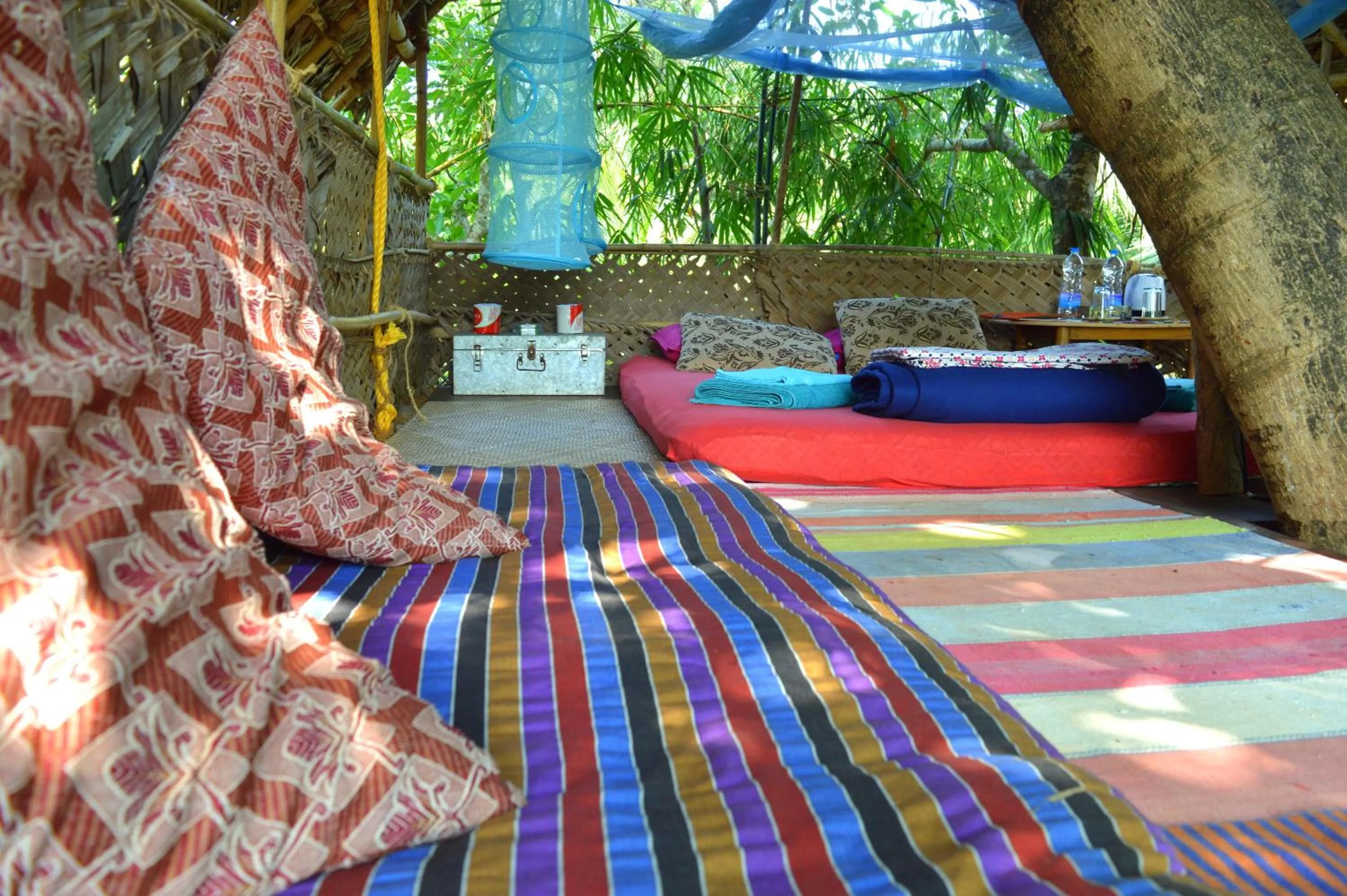 Bed in Namaste Yoga Farm