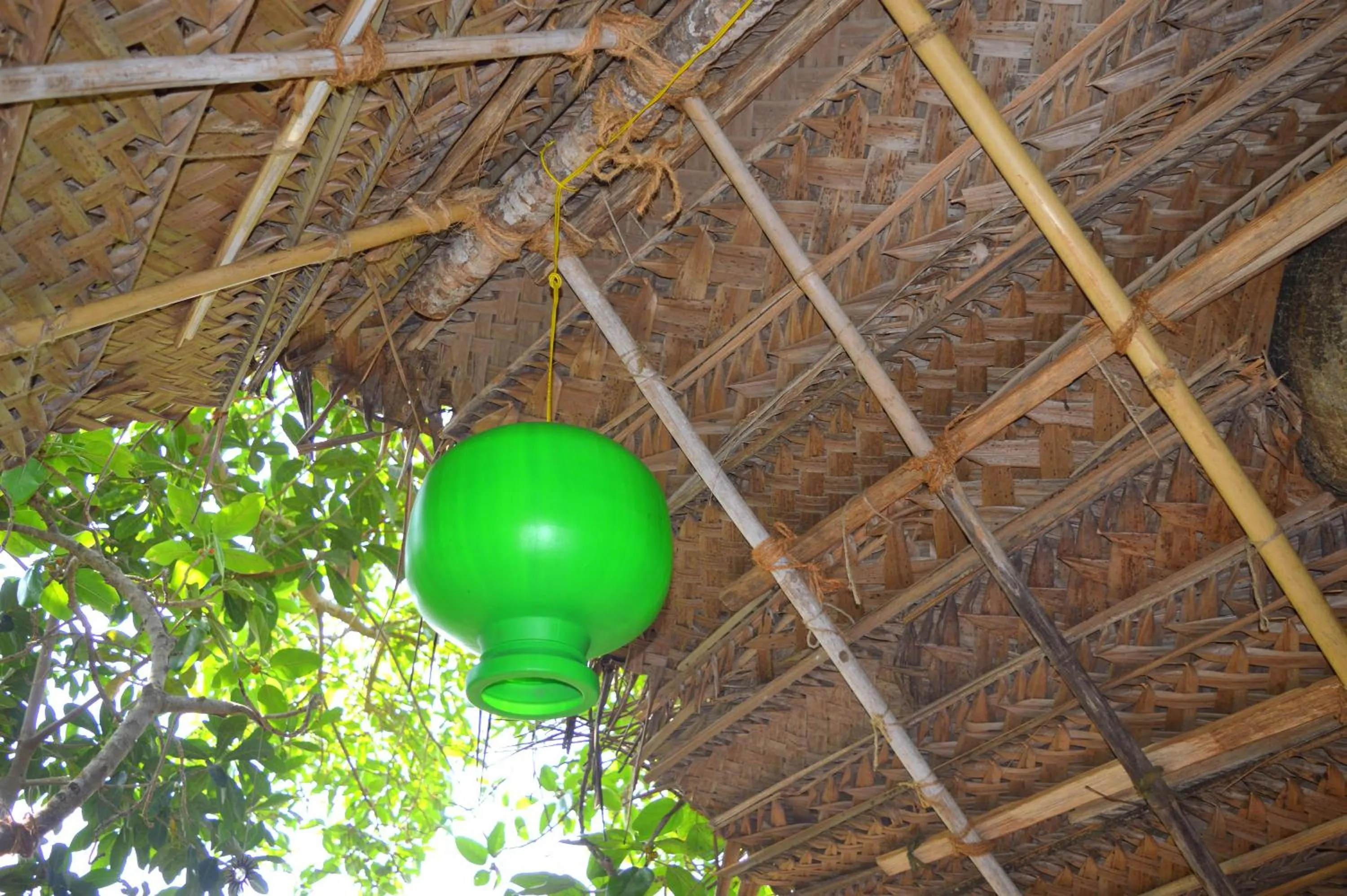 Decorative detail in Namaste Yoga Farm