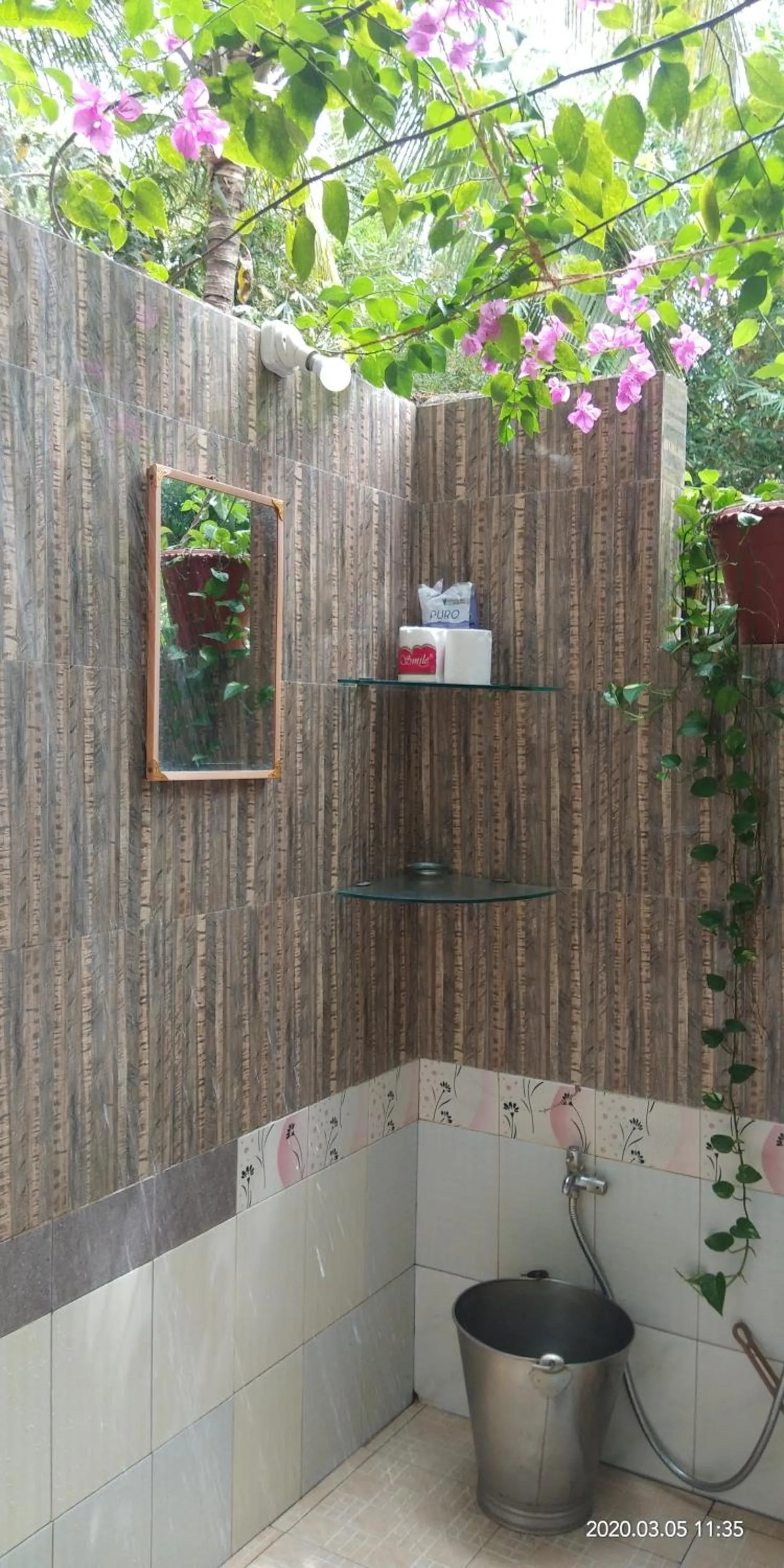 Bathroom in Namaste Yoga Farm