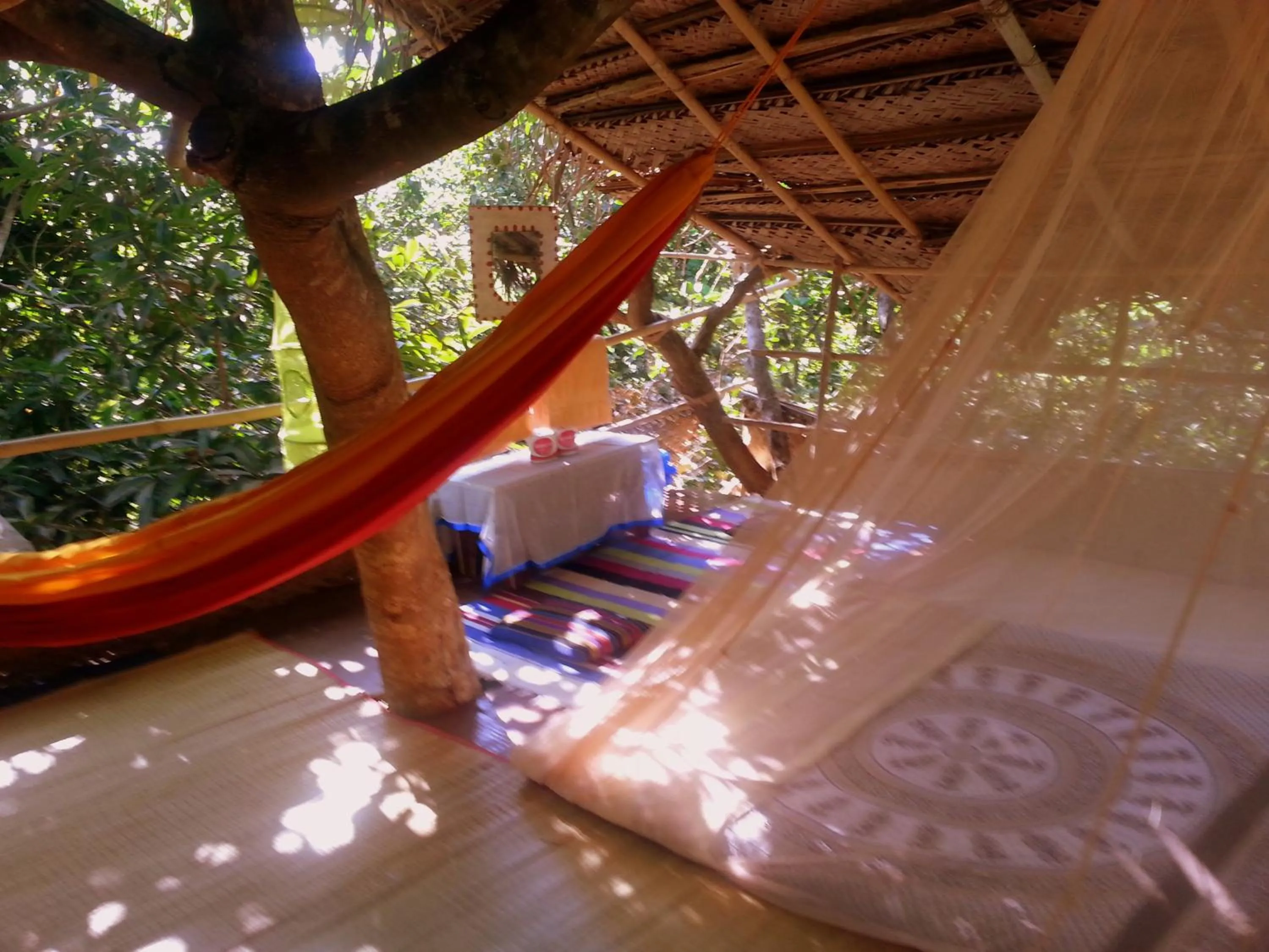 Bed in Namaste Yoga Farm