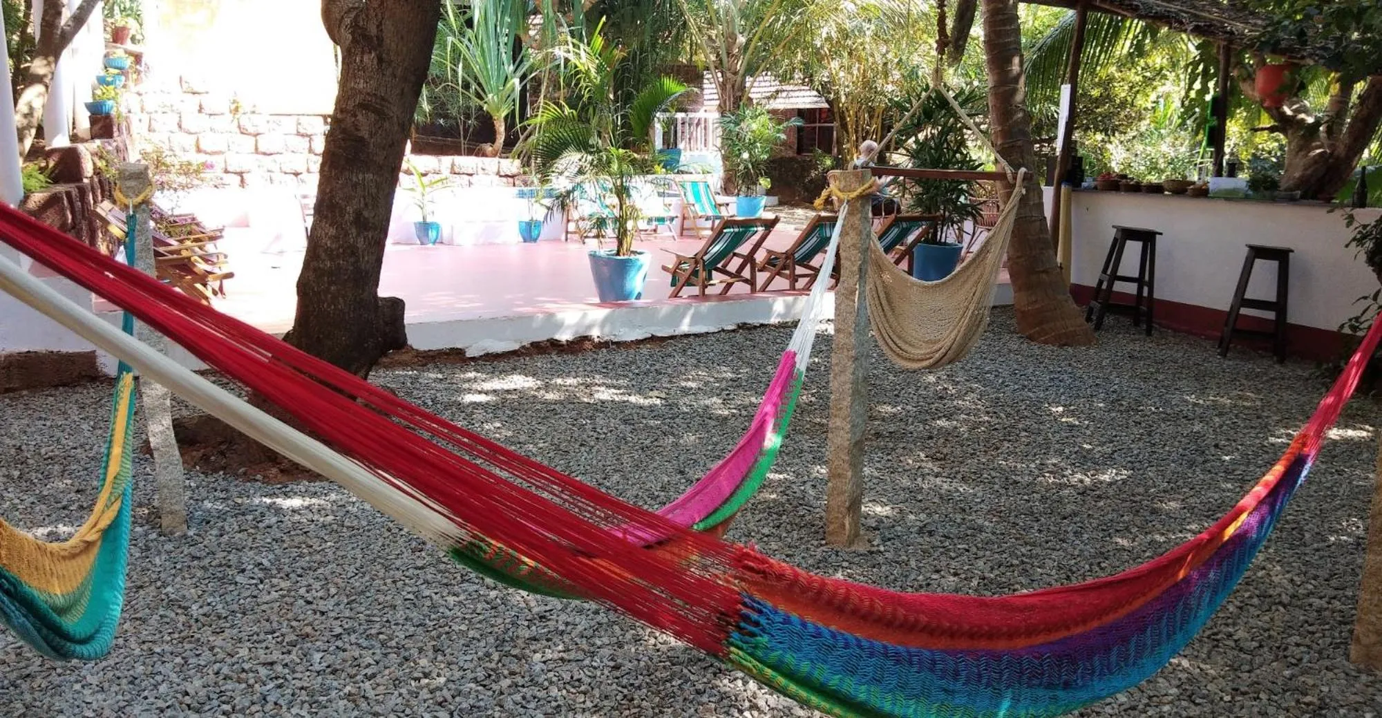 Balcony/Terrace in Namaste Yoga Farm