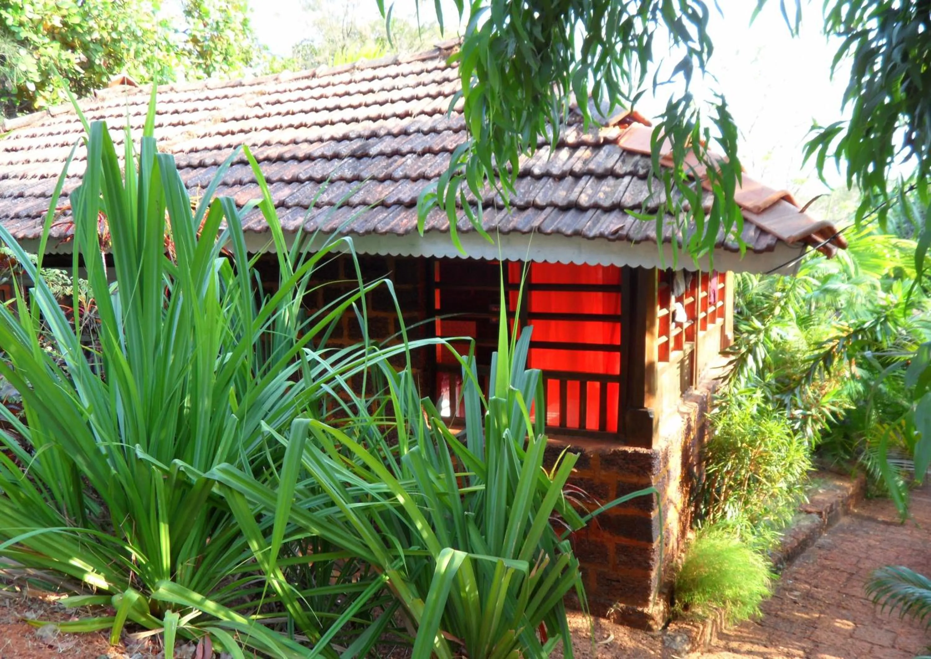 Facade/entrance in Namaste Yoga Farm