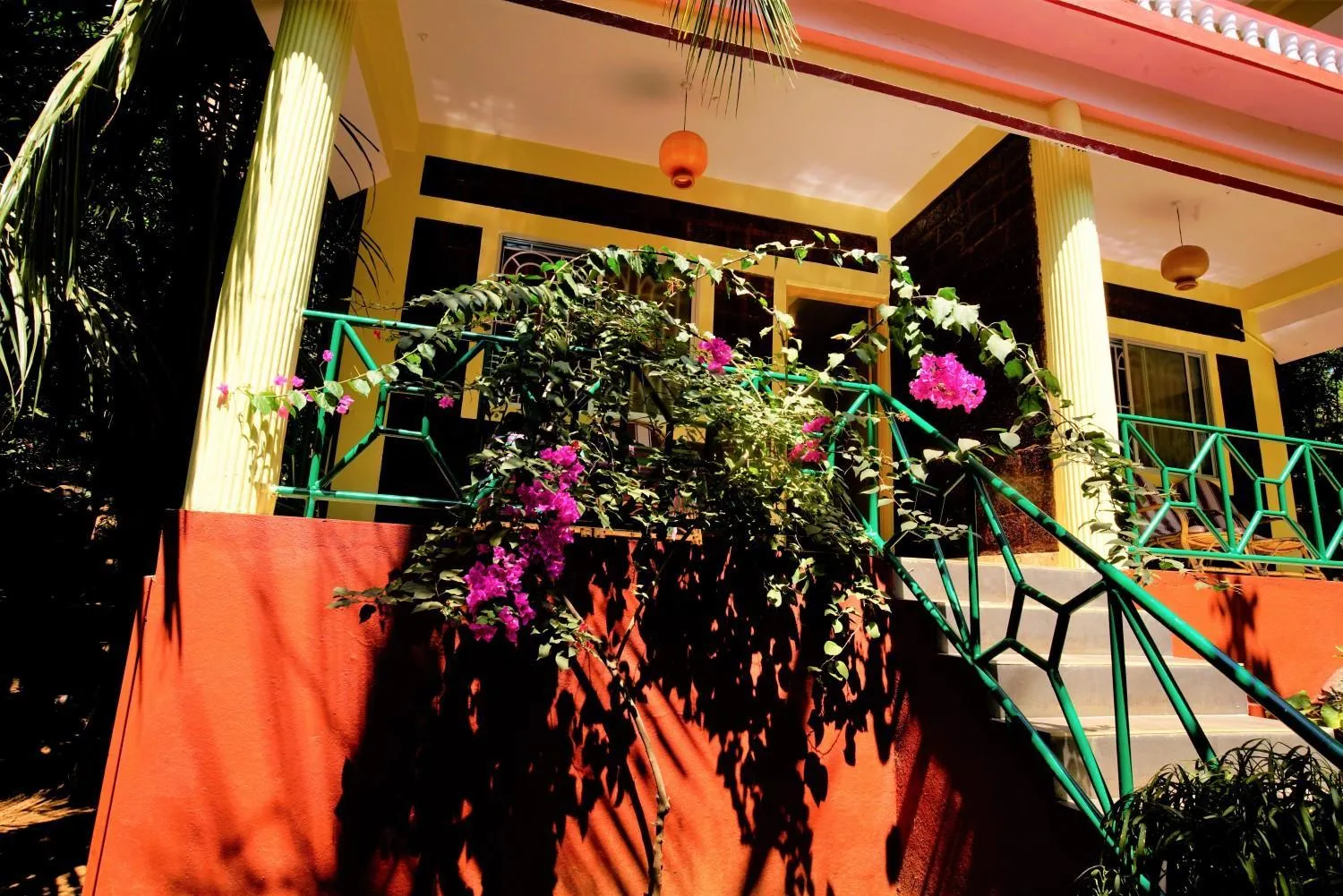 Property building in Namaste Yoga Farm