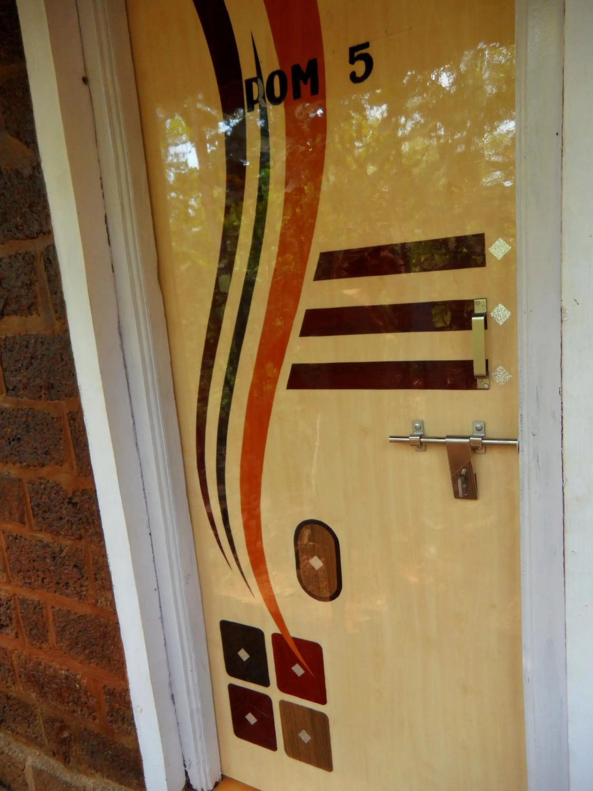 Decorative detail in Namaste Yoga Farm