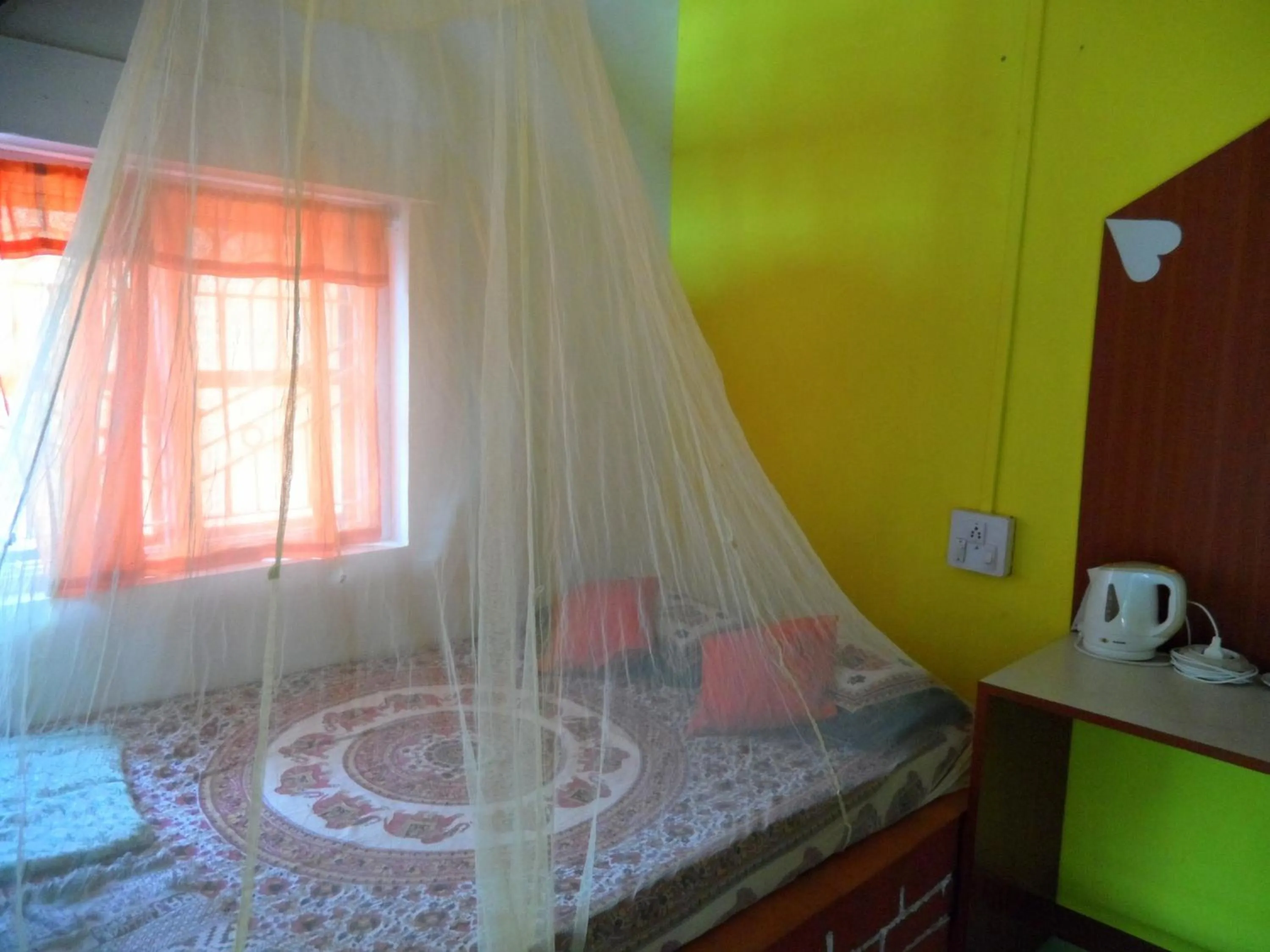 Bed in Namaste Yoga Farm