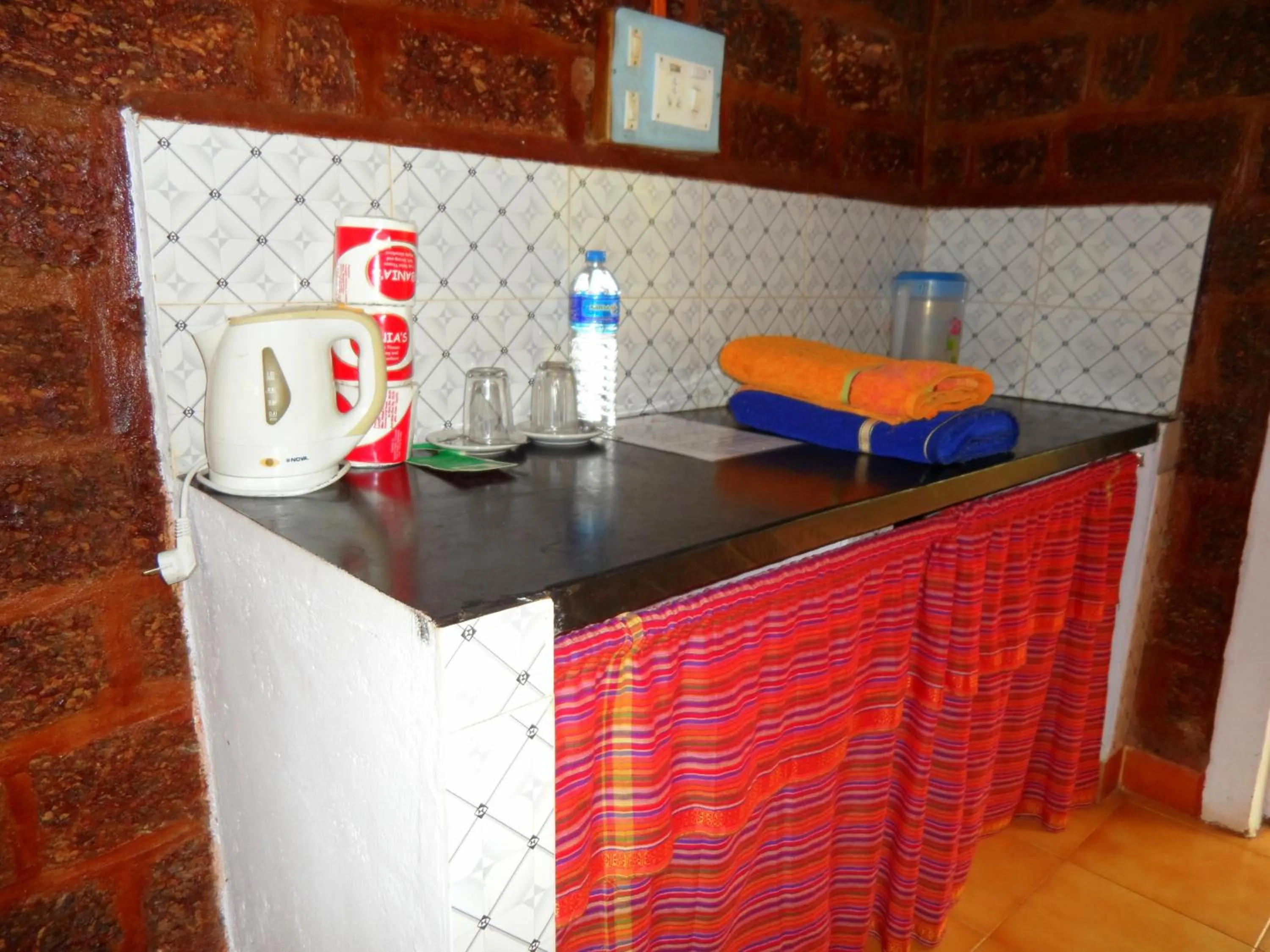 Kitchen or kitchenette in Namaste Yoga Farm