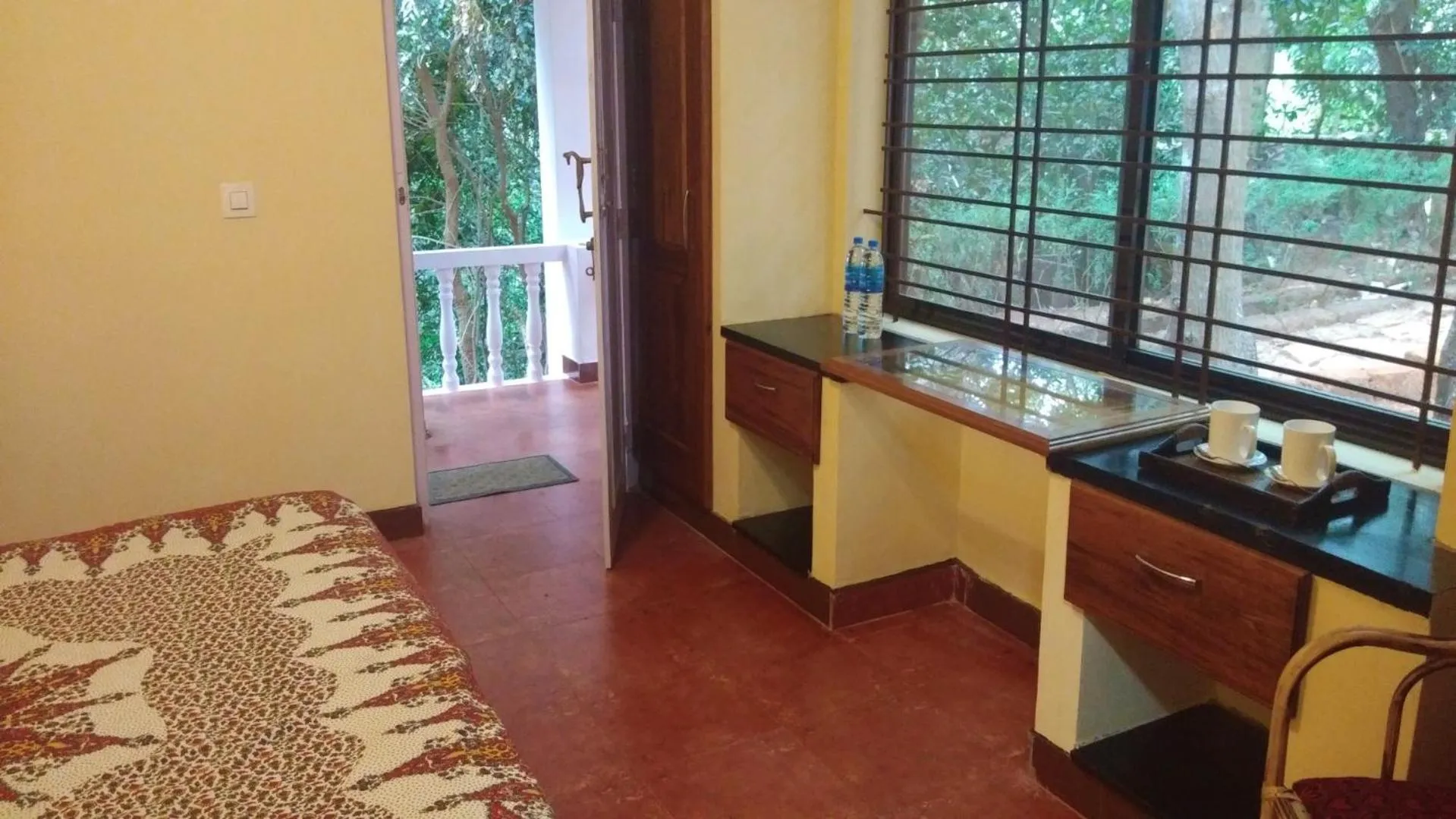 Bed in Namaste Yoga Farm