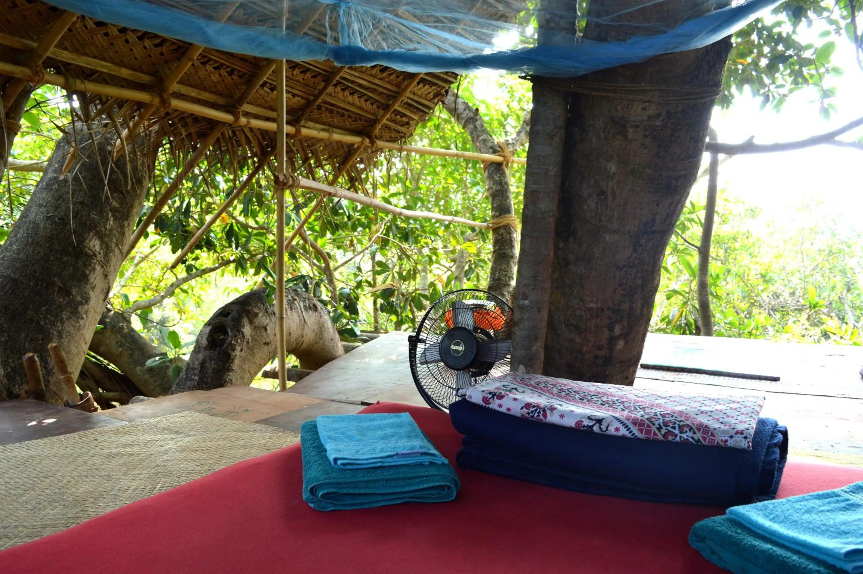 Seating area in Namaste Yoga Farm