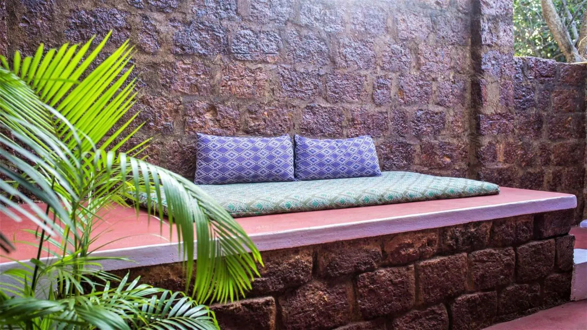 Patio in Namaste Yoga Farm