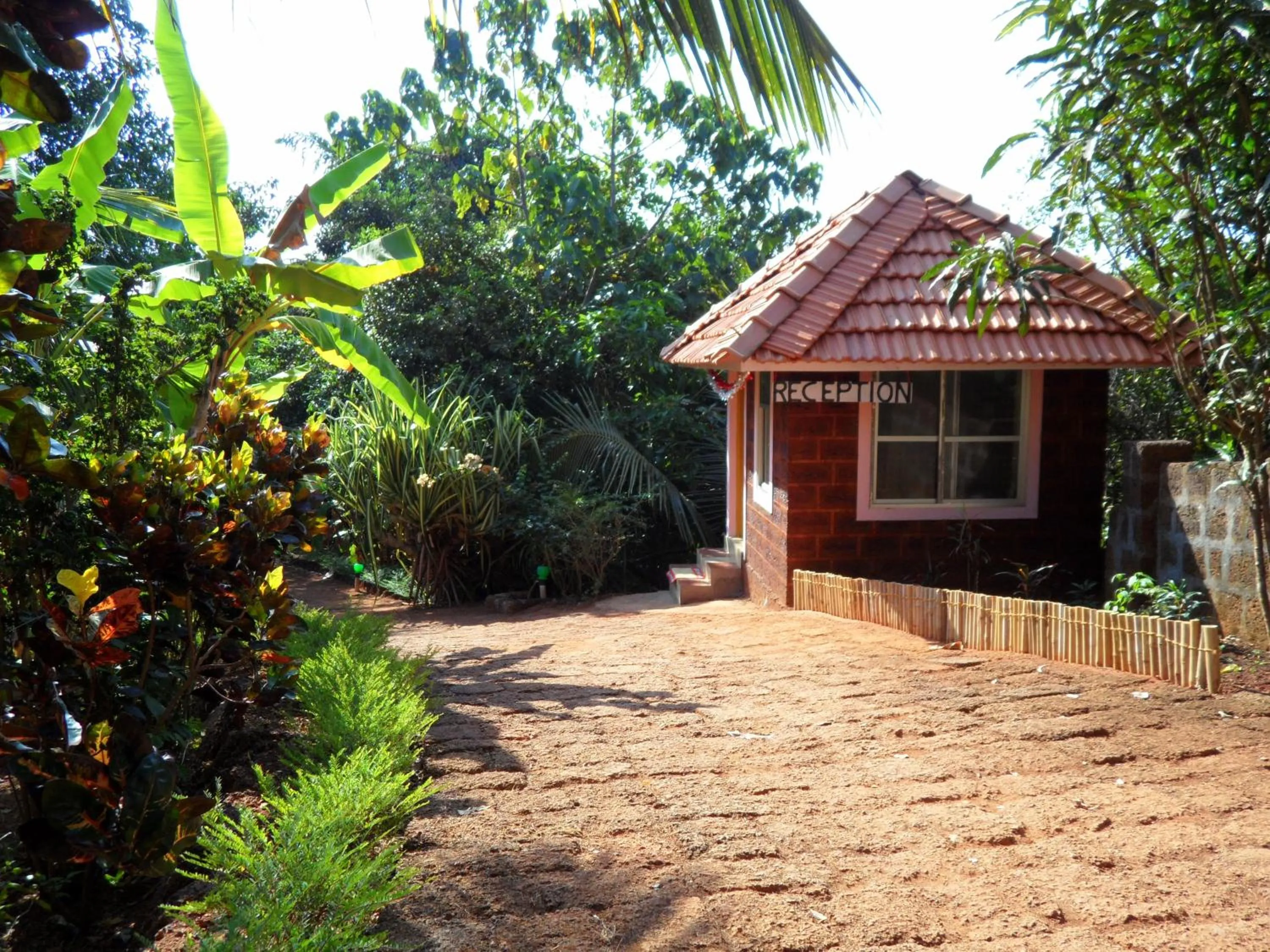 Facade/entrance in Namaste Yoga Farm