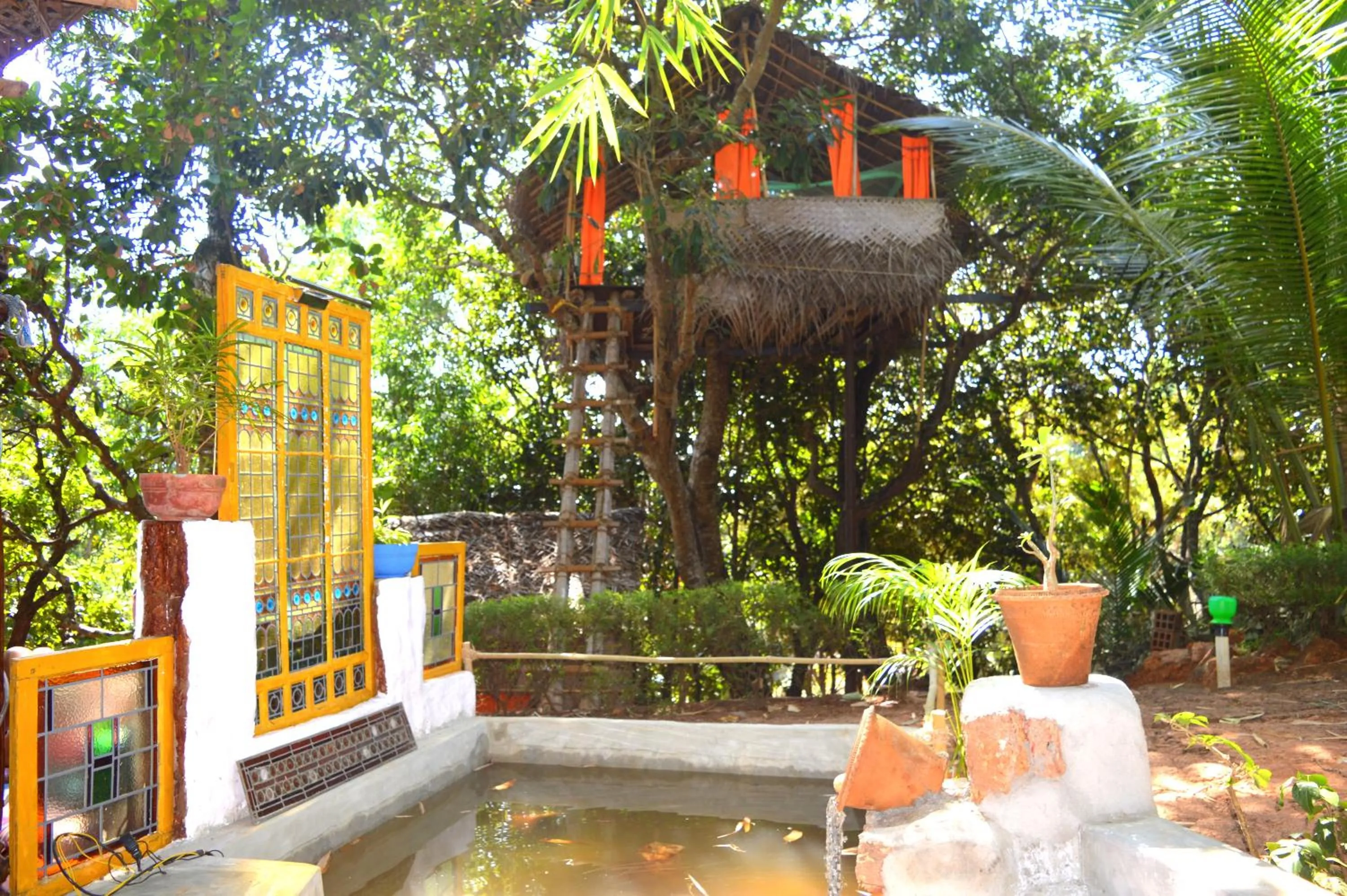 Garden in Namaste Yoga Farm