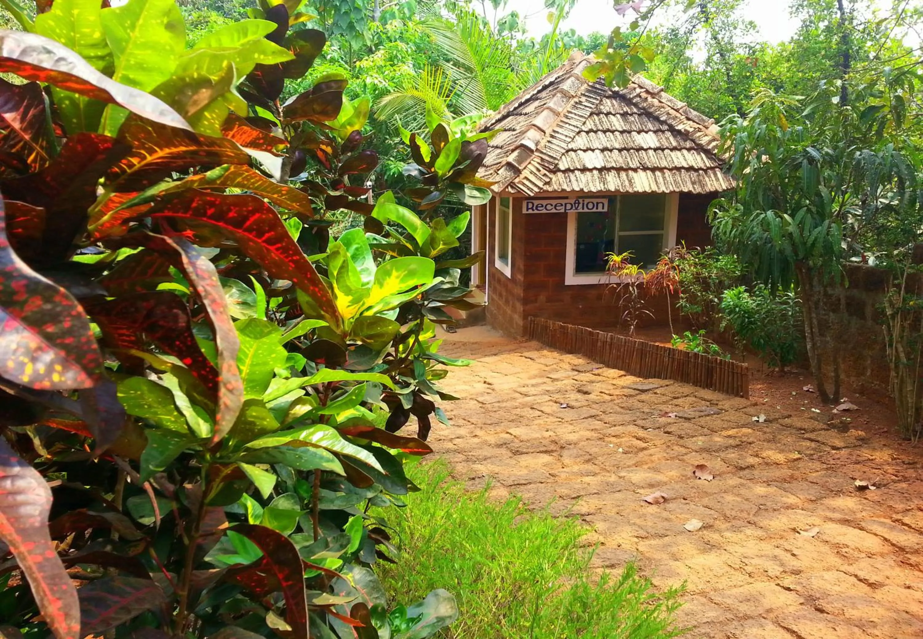 Lobby or reception in Namaste Yoga Farm