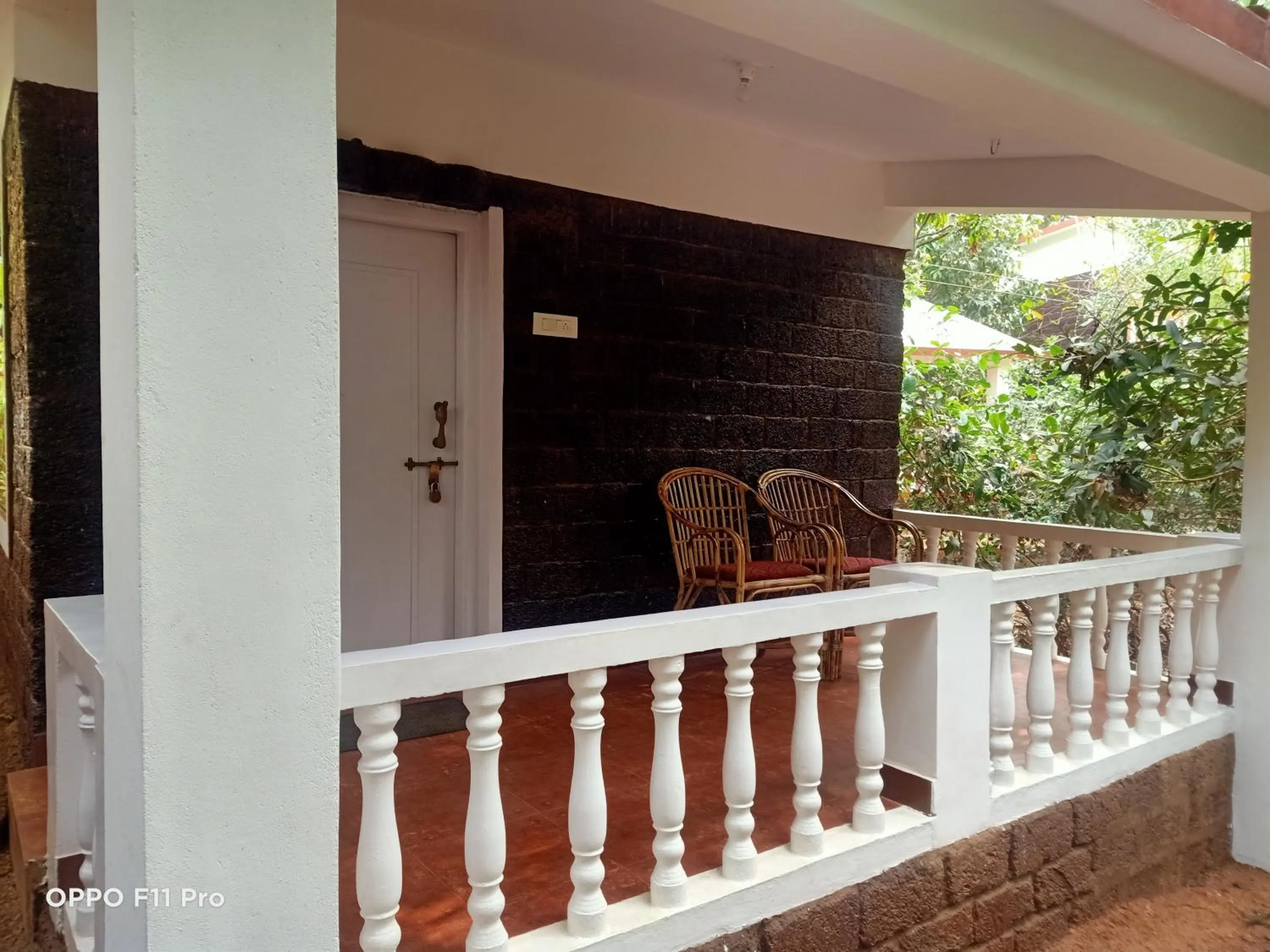 Balcony/Terrace in Namaste Yoga Farm