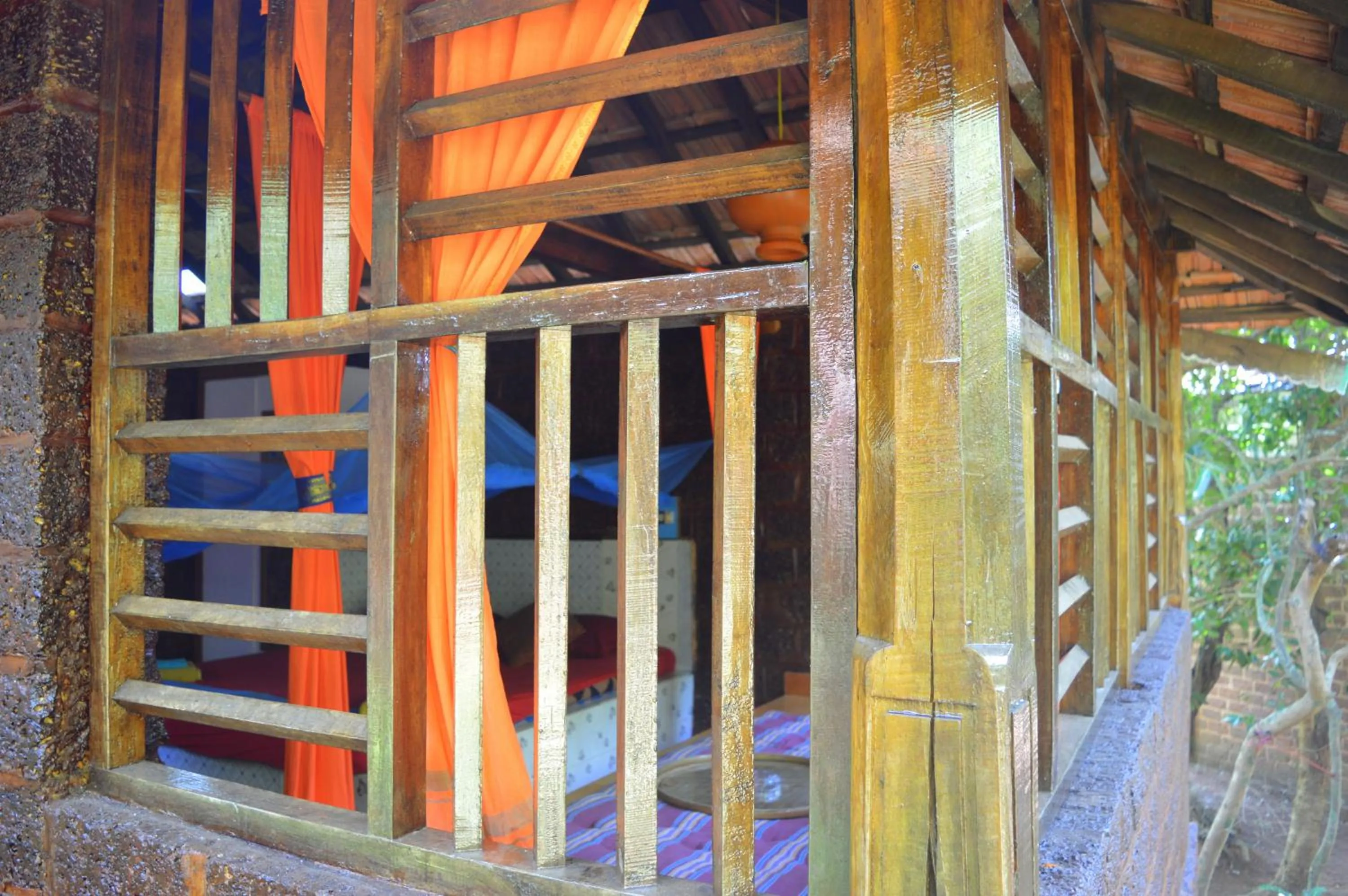 Decorative detail in Namaste Yoga Farm