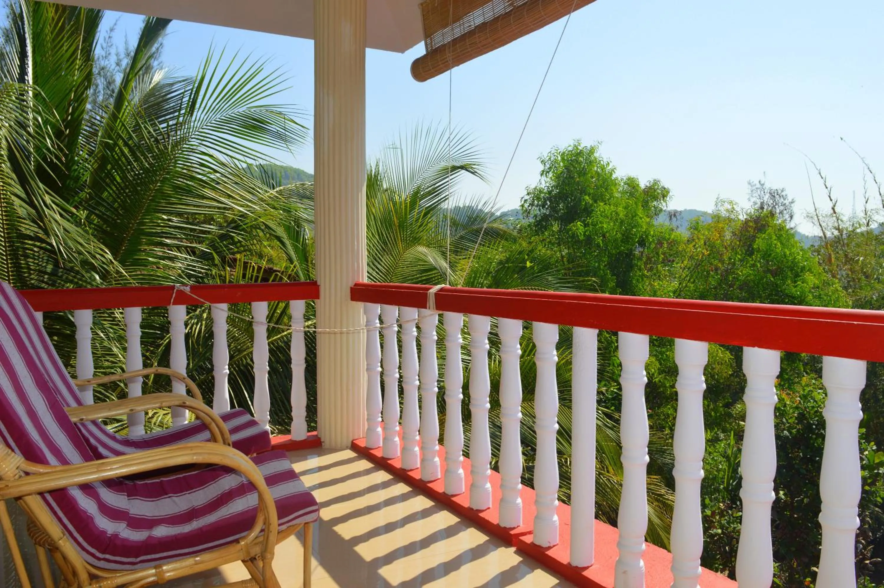 Balcony/Terrace in Namaste Yoga Farm