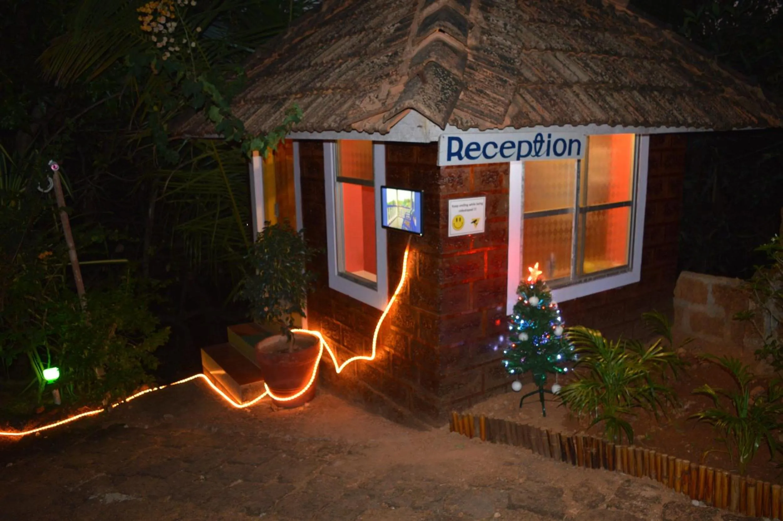 Lobby or reception in Namaste Yoga Farm