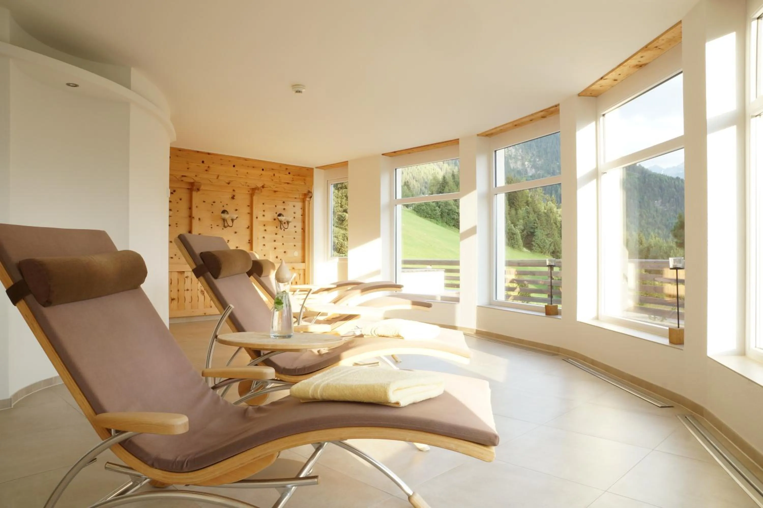 Spa and wellness centre/facilities in Wellness Aparthotel Panorama Alpin - Ferienwohnungen Jerzens im Pitztal
