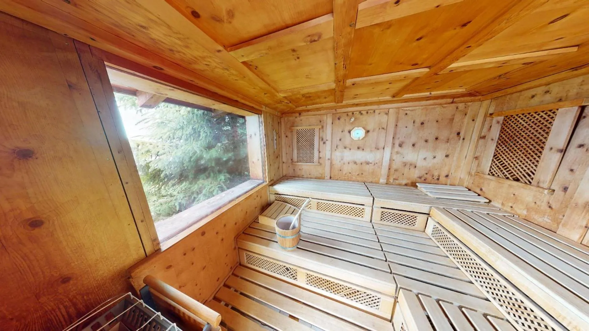Sauna in Wellness Aparthotel Panorama Alpin - Ferienwohnungen Jerzens im Pitztal