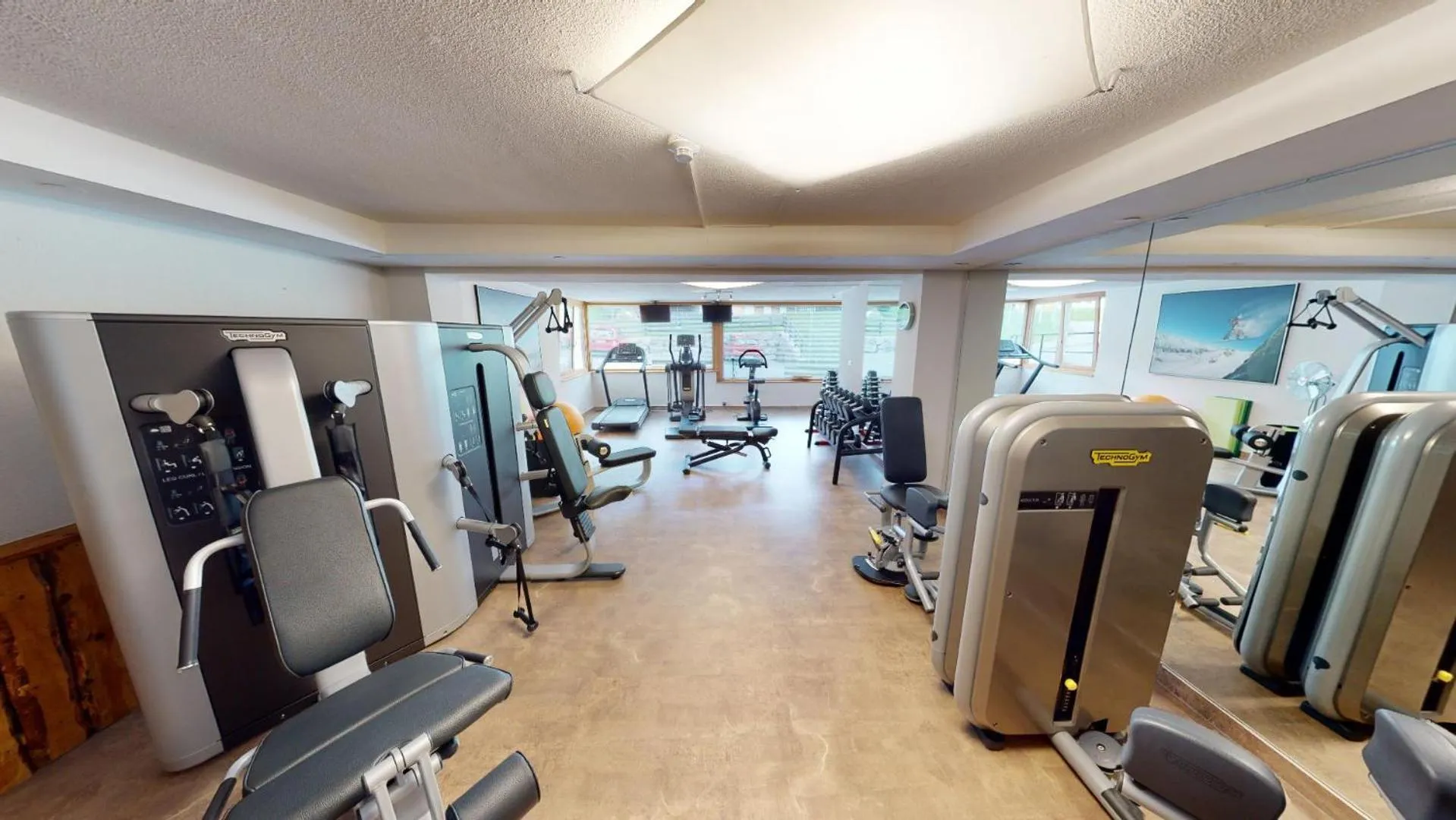 Fitness centre/facilities in Wellness Aparthotel Panorama Alpin - Ferienwohnungen Jerzens im Pitztal
