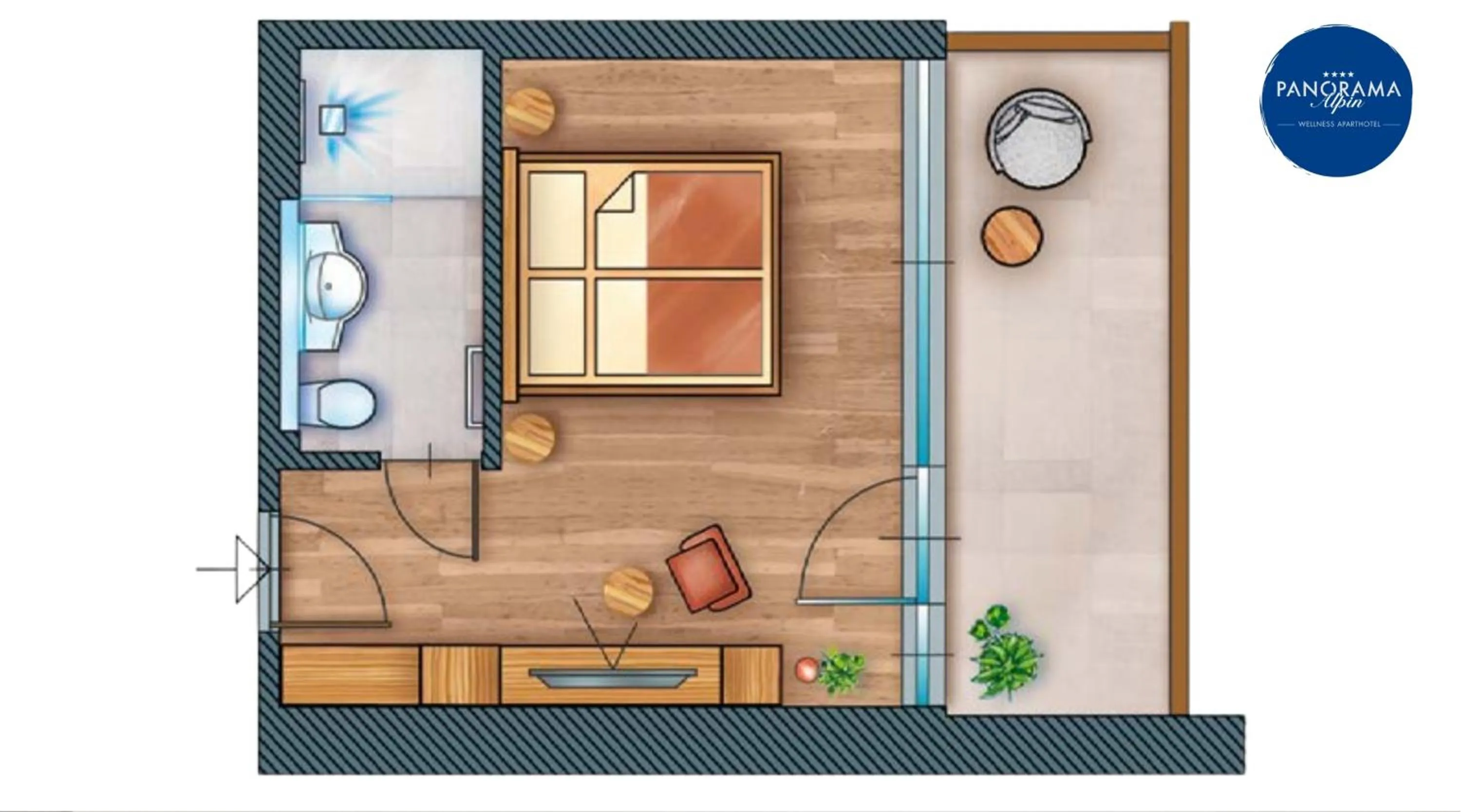 Wellness Aparthotel Panorama Alpin - Ferienwohnungen Jerzens im Pitztal