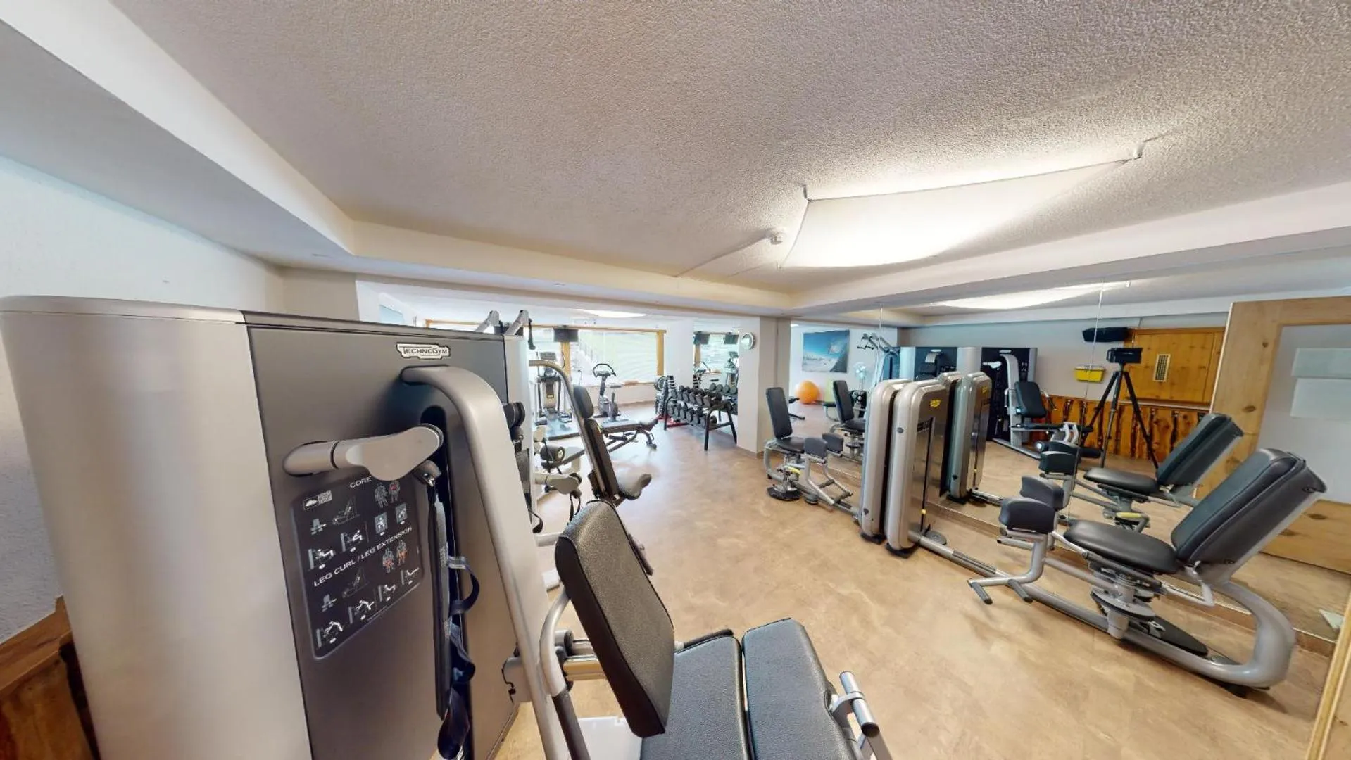 Fitness centre/facilities in Wellness Aparthotel Panorama Alpin - Ferienwohnungen Jerzens im Pitztal