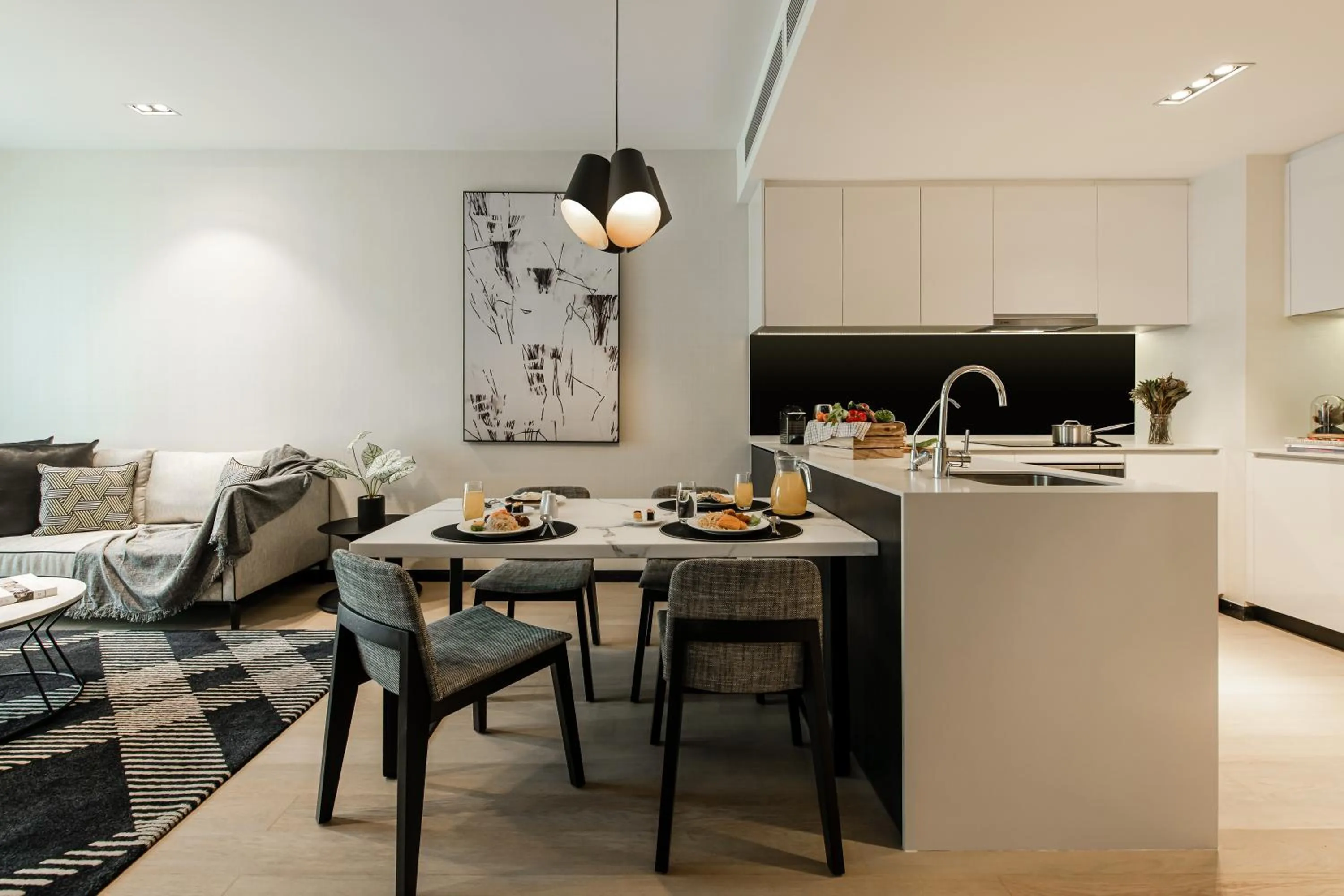 Living room in Ascott Star KLCC Kuala Lumpur