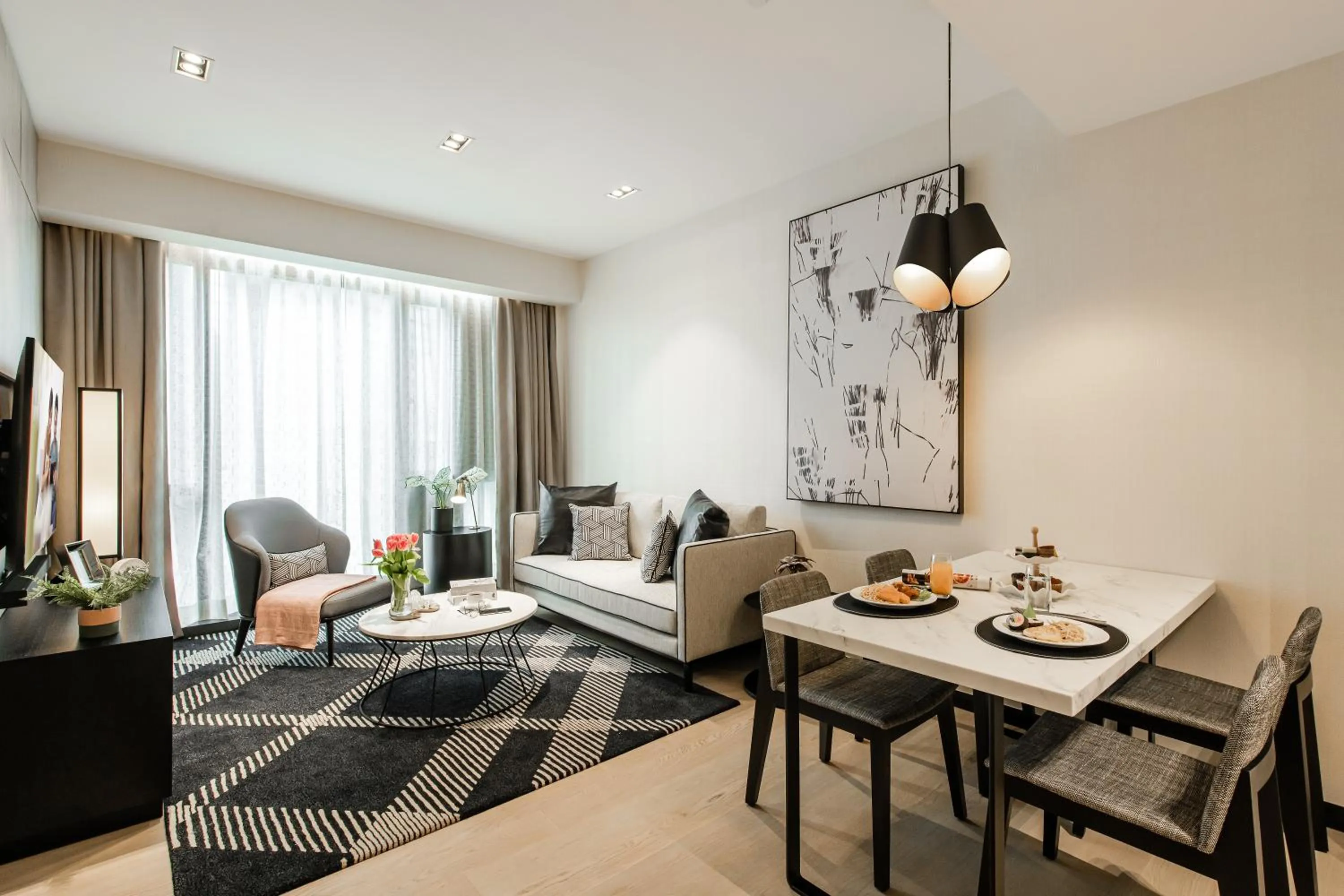 Living room in Ascott Star KLCC Kuala Lumpur