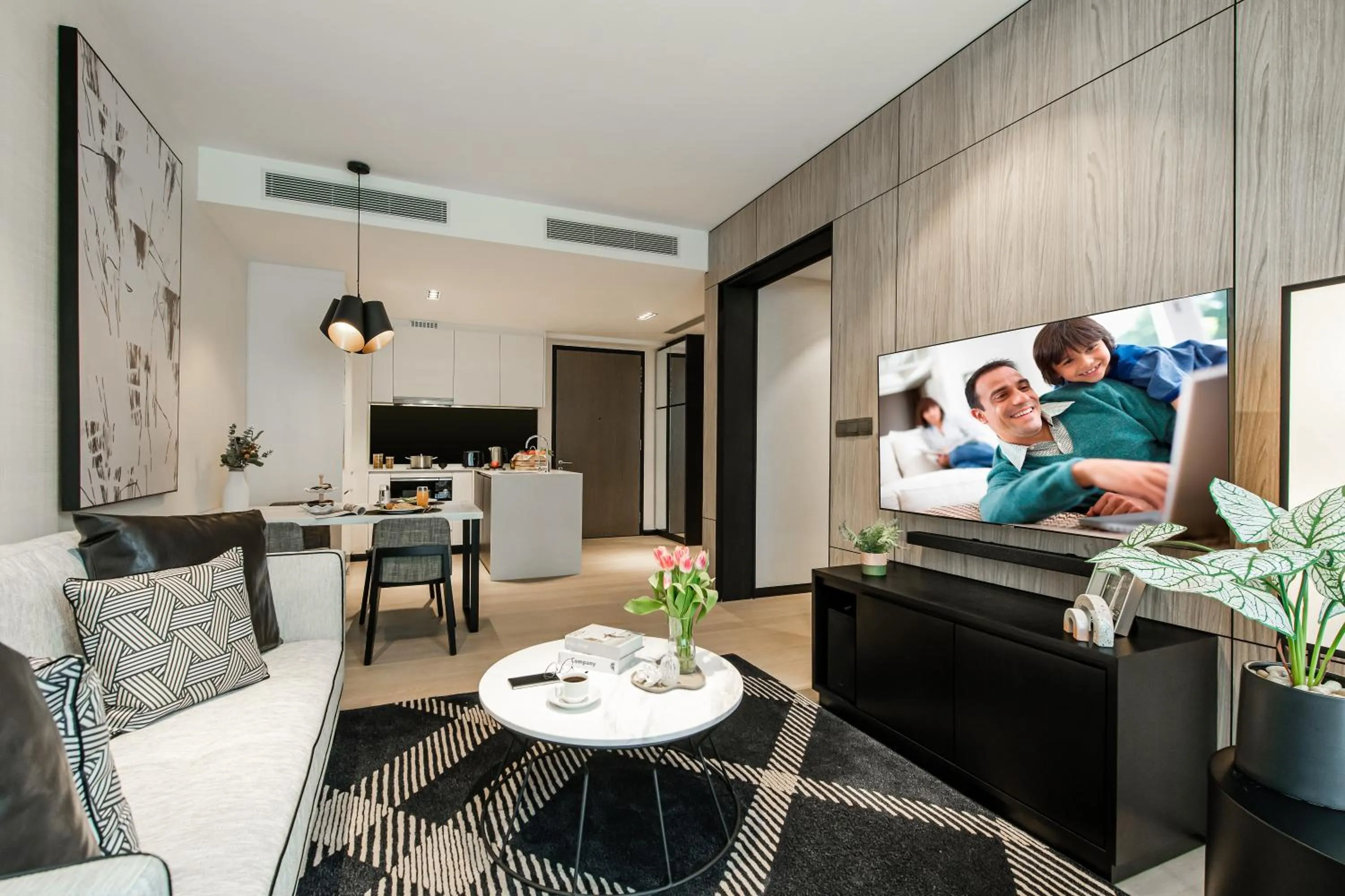 Living room in Ascott Star KLCC Kuala Lumpur