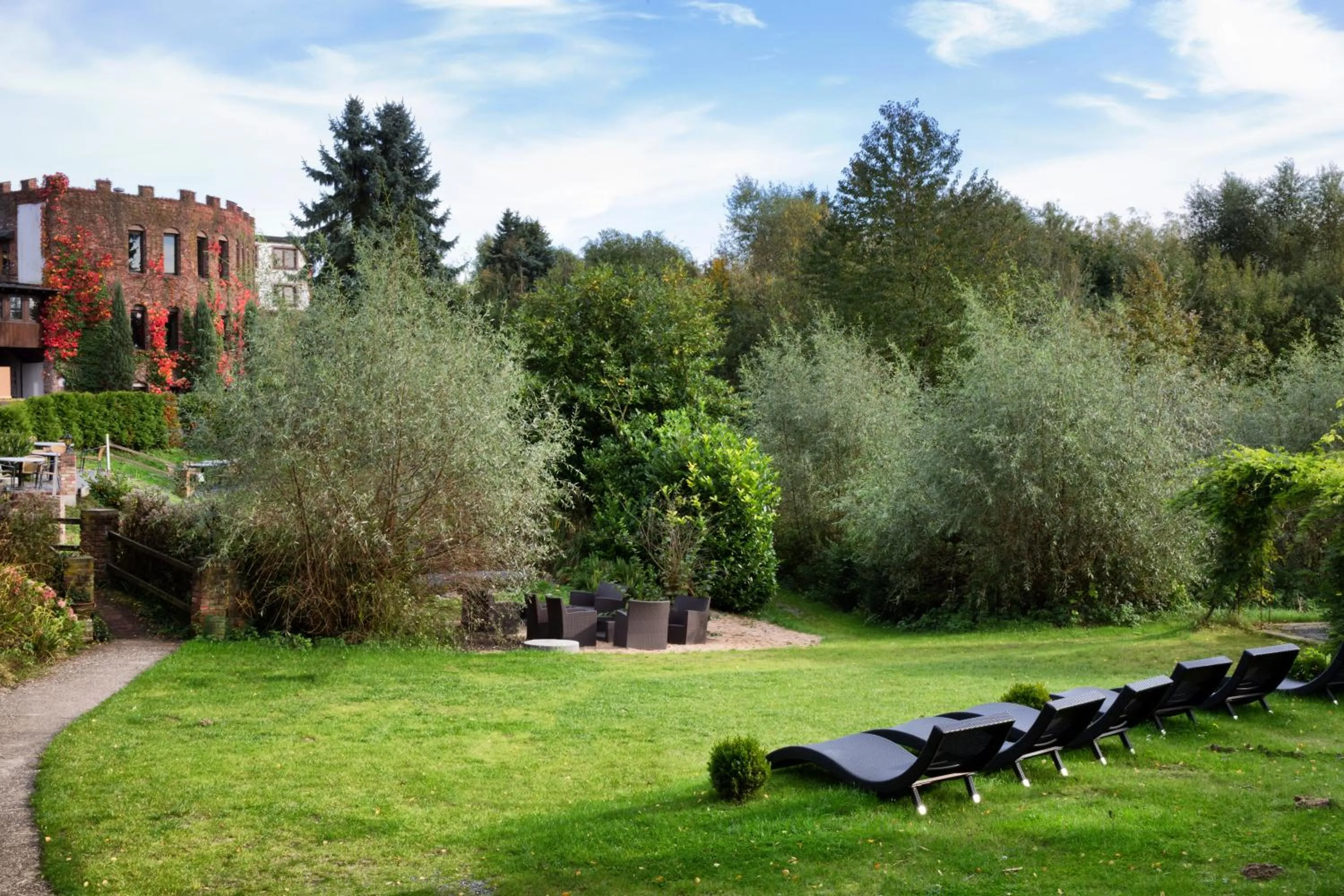 Garden in Hotel Land Gut Höhne