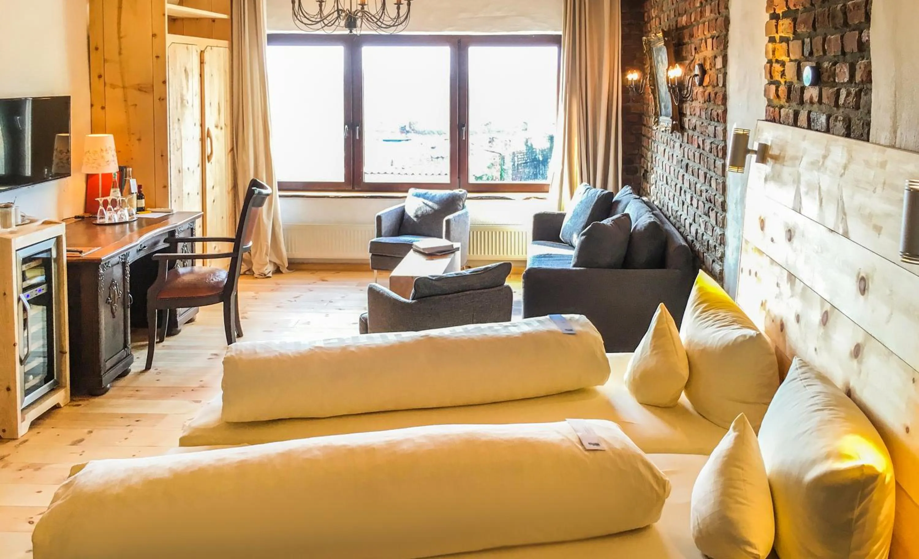 Living room in Hotel Land Gut Höhne