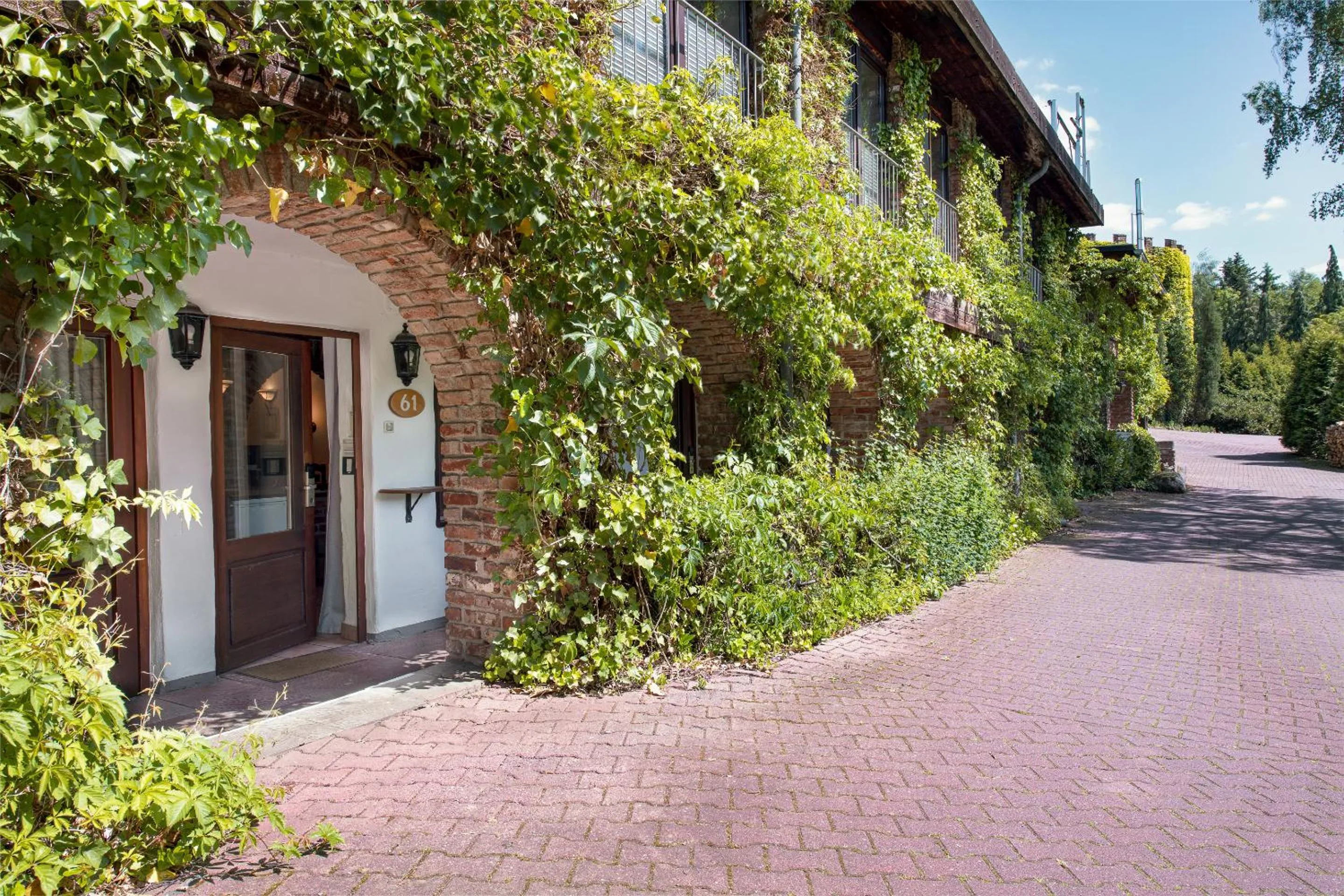 Garden view in Hotel Land Gut Höhne